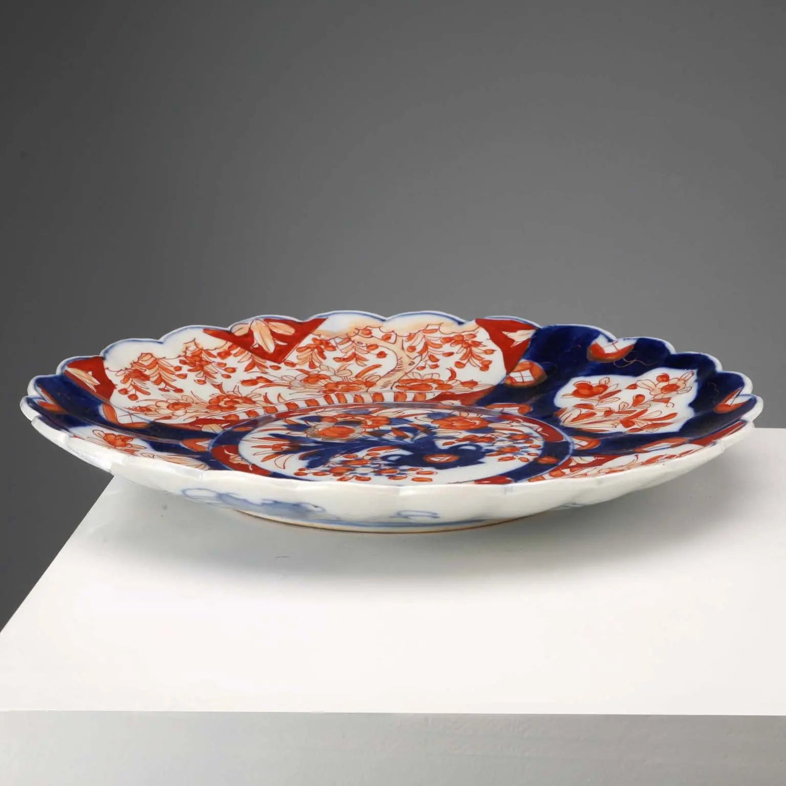 Antique Porcelain Plate Decorations Flowers Japan XIX Century - Japan, Meiji Era | Antiques | Ceramics Products