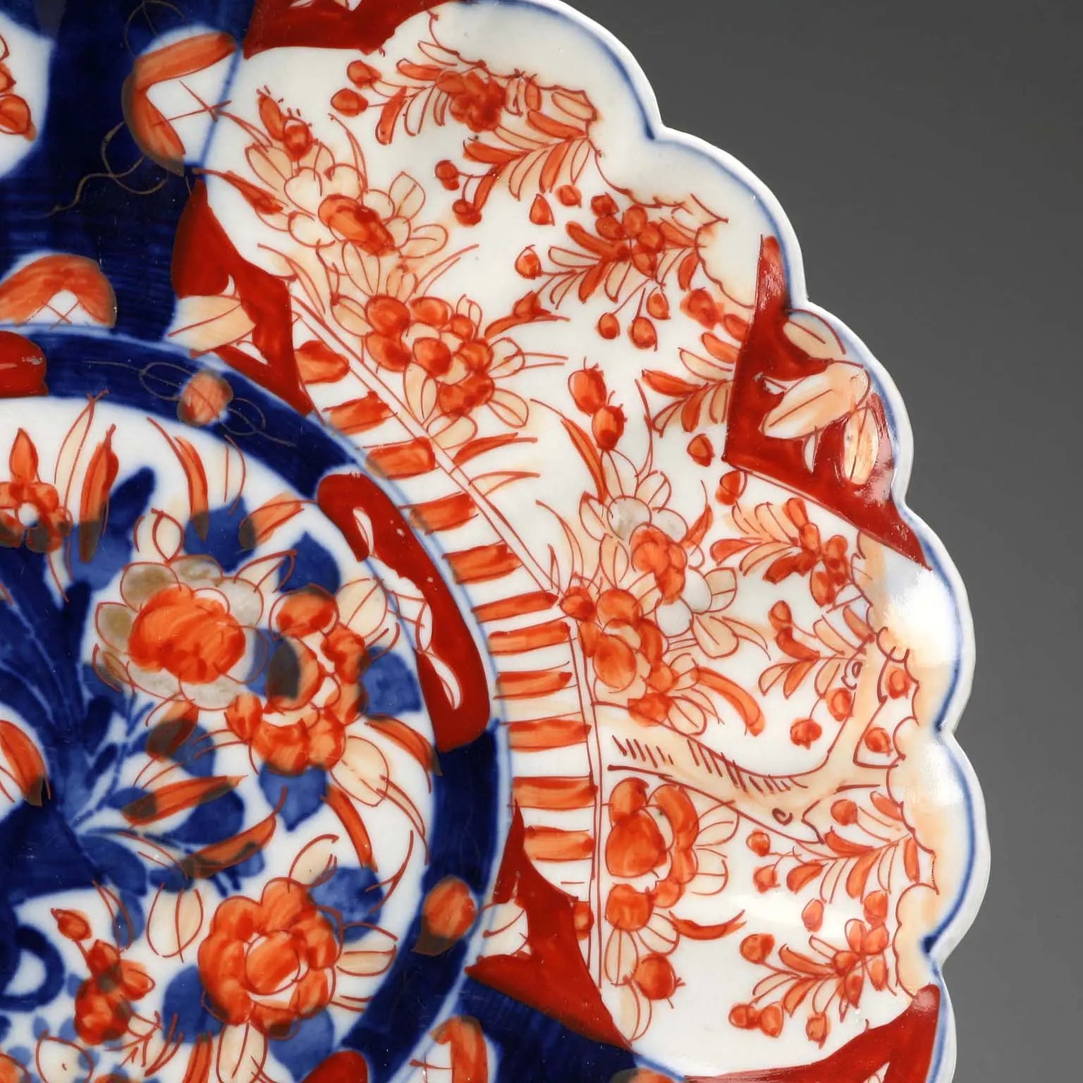 Antique Porcelain Plate Decorations Flowers Japan XIX Century - Japan, Meiji Era | Antiques | Ceramics Products