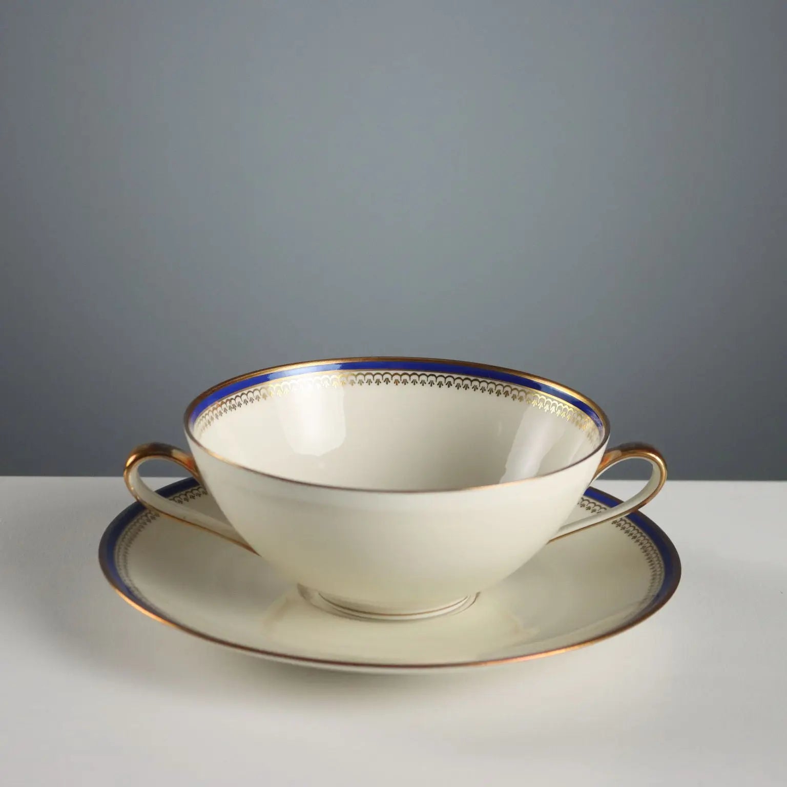 Vintage Dishes Set Tirschenreuth Manufacture Germany 1950s