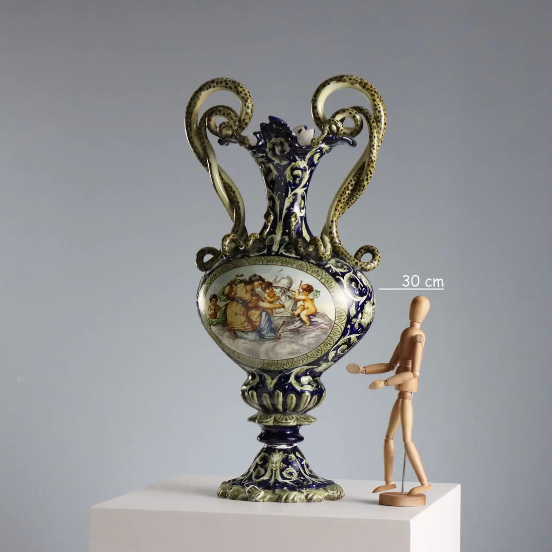Antique Amphorae Neo-Renaissance Style Majolica Italy XIX Century - Italy, Late XIX Century | Antiques | Ceramics Products