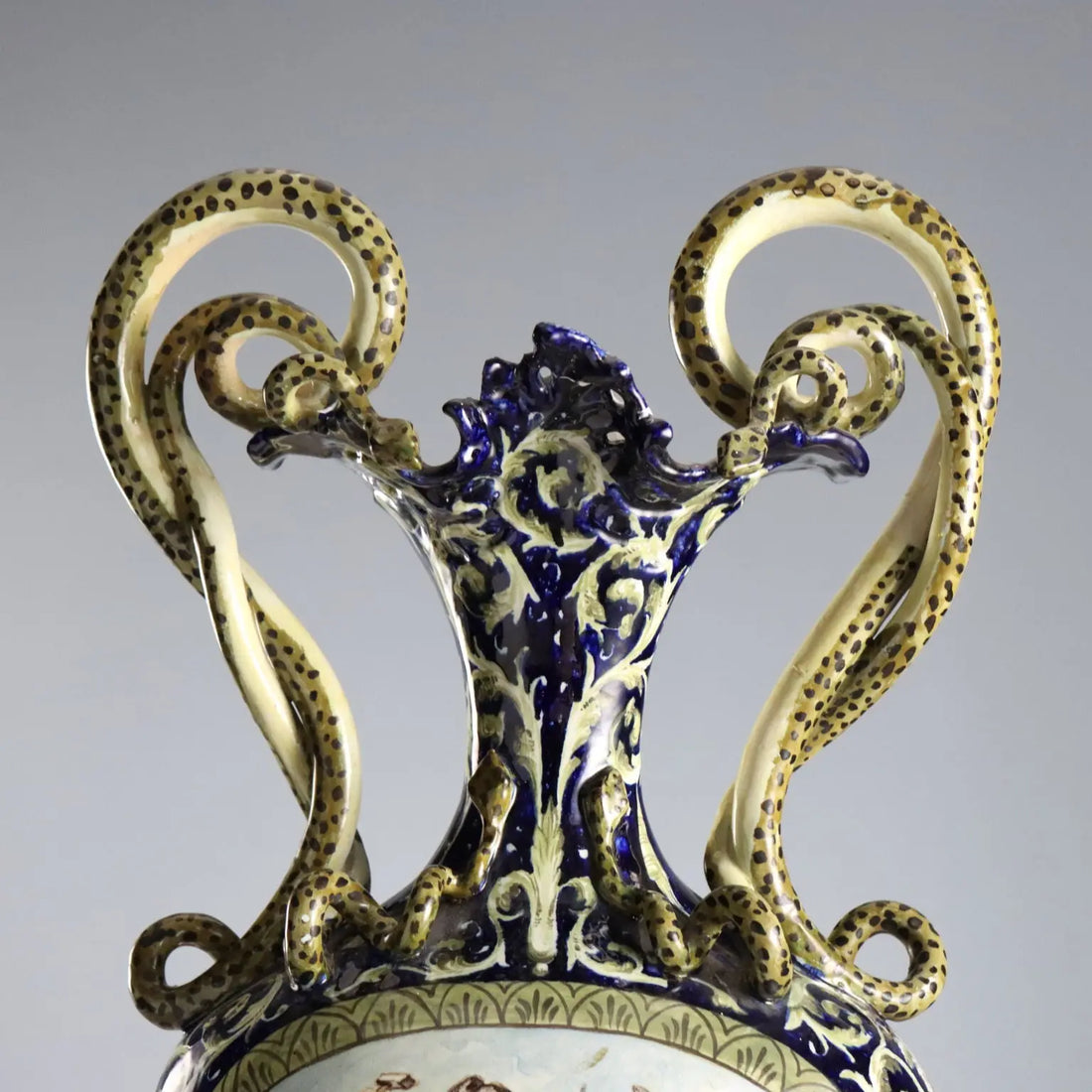 Antique Amphorae Neo-Renaissance Style Majolica Italy XIX Century - Italy, Late XIX Century | Antiques | Ceramics Products