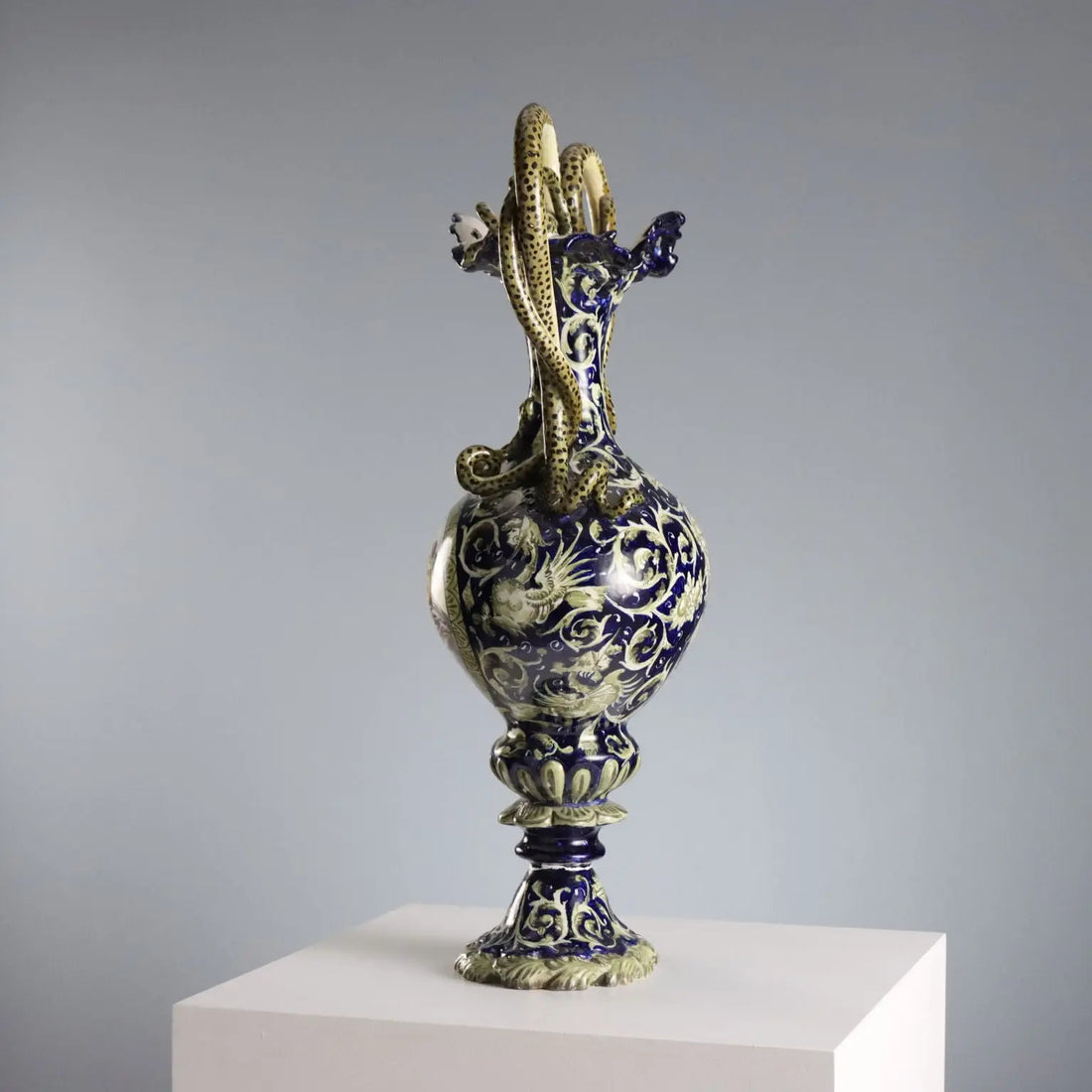 Antique Amphorae Neo-Renaissance Style Majolica Italy XIX Century - Italy, Late XIX Century | Antiques | Ceramics Products