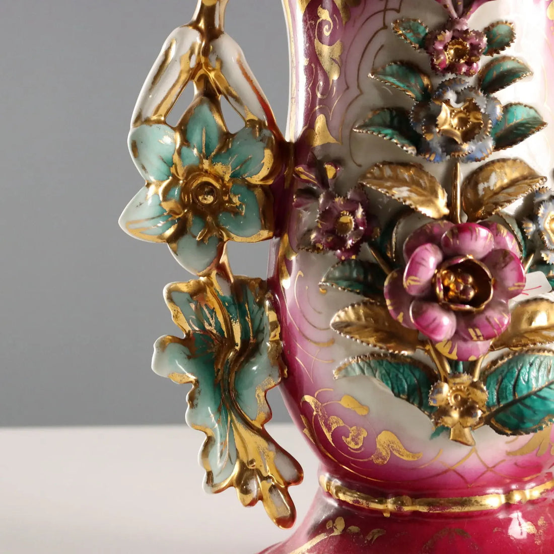 Antique Vases for Bouquets White Porcelain Europe XIX Century - Central Europe, XIX Century | Antiques | Ceramics Products