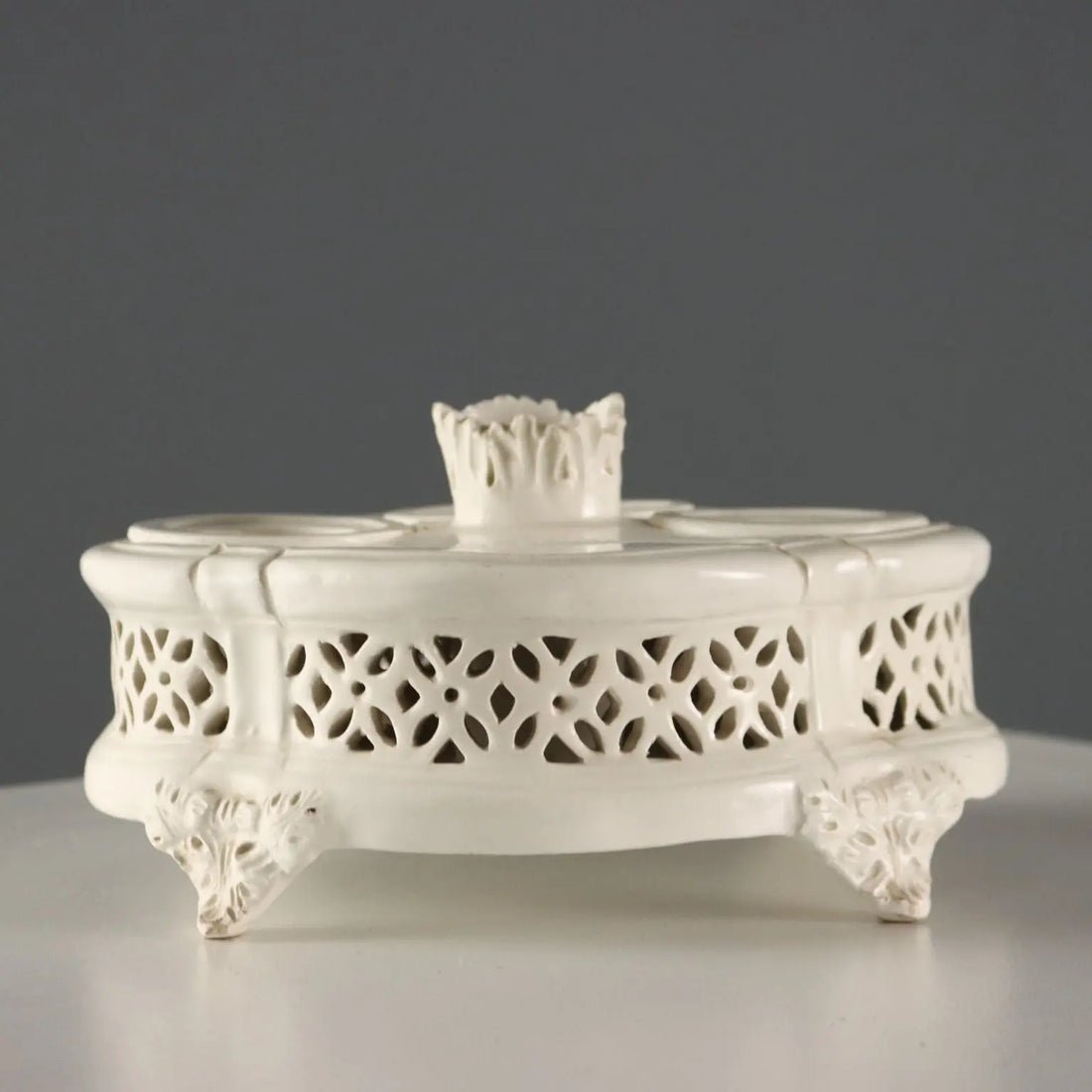 Antique Inkwell Earthenware Central Italy Mid XIX Century - Central Italy, Mid XIX Century | Antiques | Ceramics Products