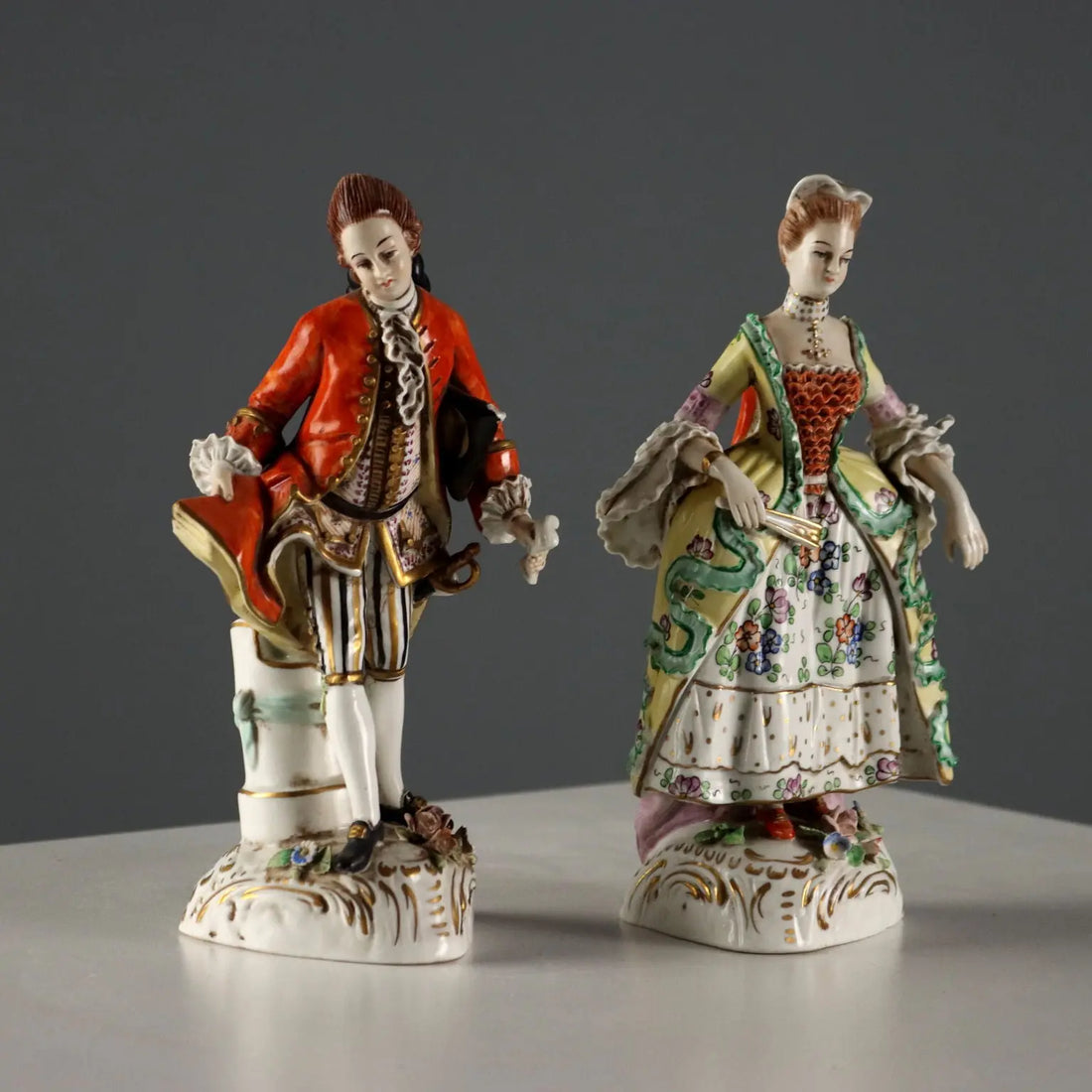Antique Figurines Rudolstadt Porcelain Germany XIX Century - Germany, Late XIX Century | Antiques | Ceramics Products