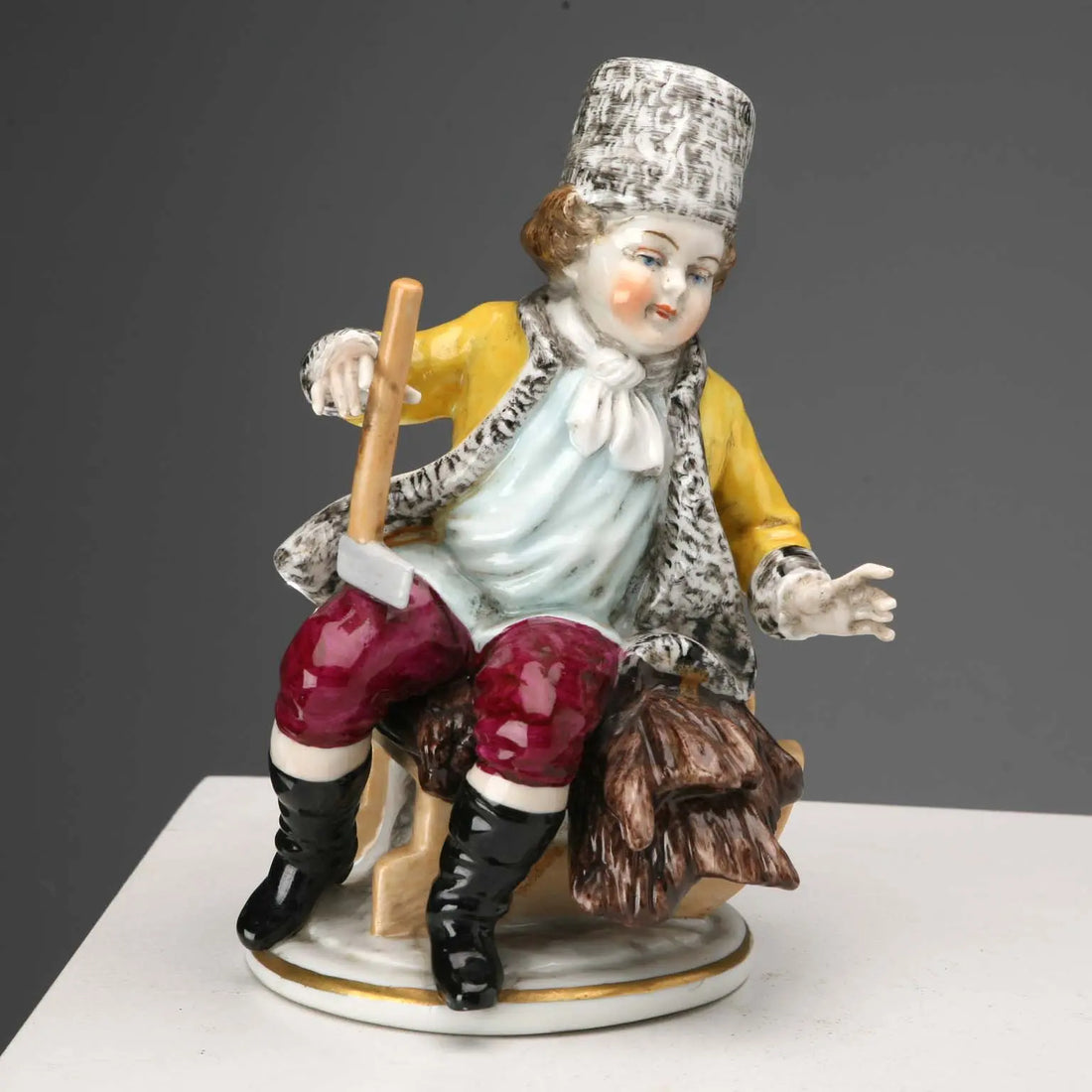 Antique Figurine Rudolstadt Porcelain Germany Late XIX Century - Germany, Late XIX Century | Antiques | Ceramics Products
