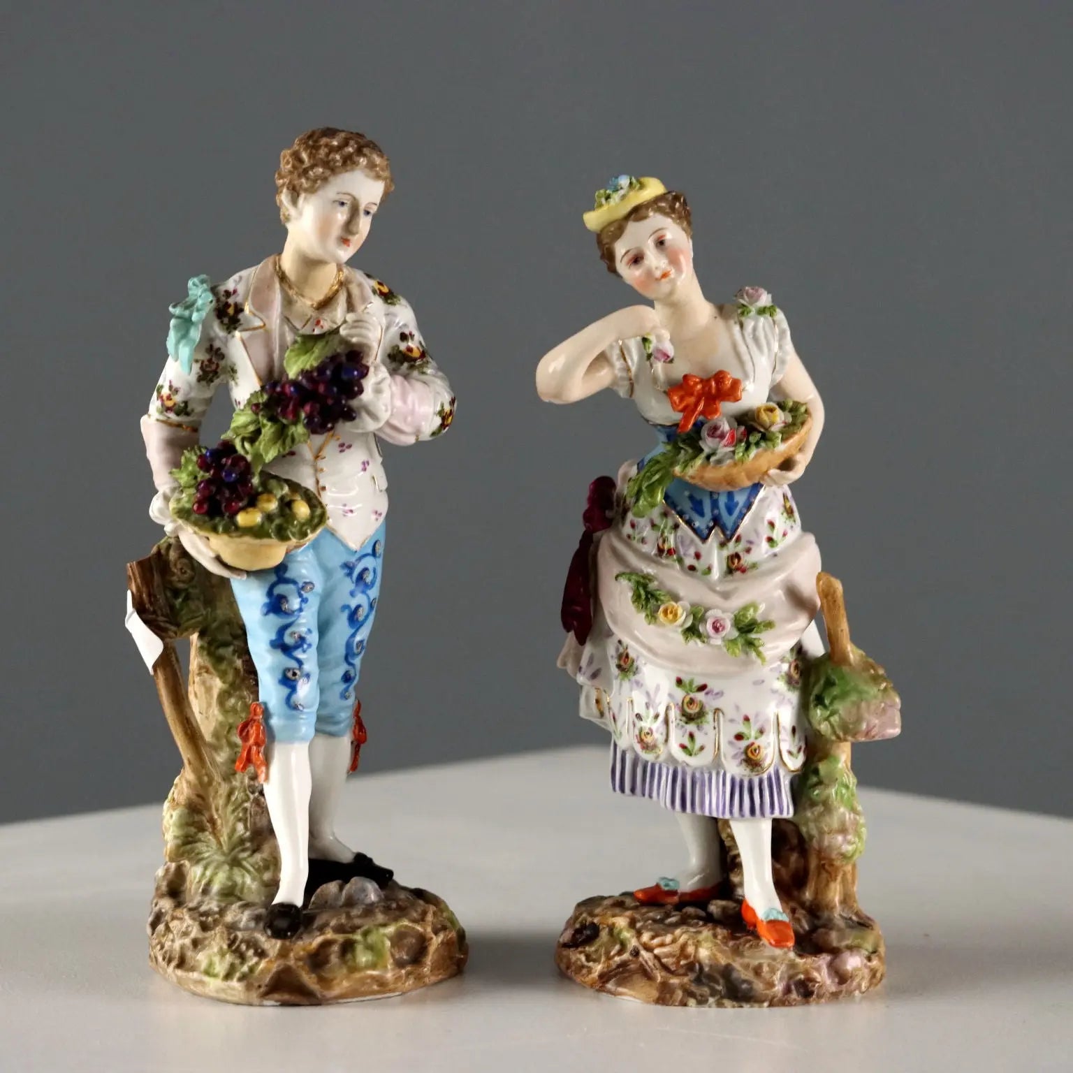 Antique Figurines Volksted Porcelain Germany XIX Century - Germany, Late XIX Century | Antiques | Ceramics Products