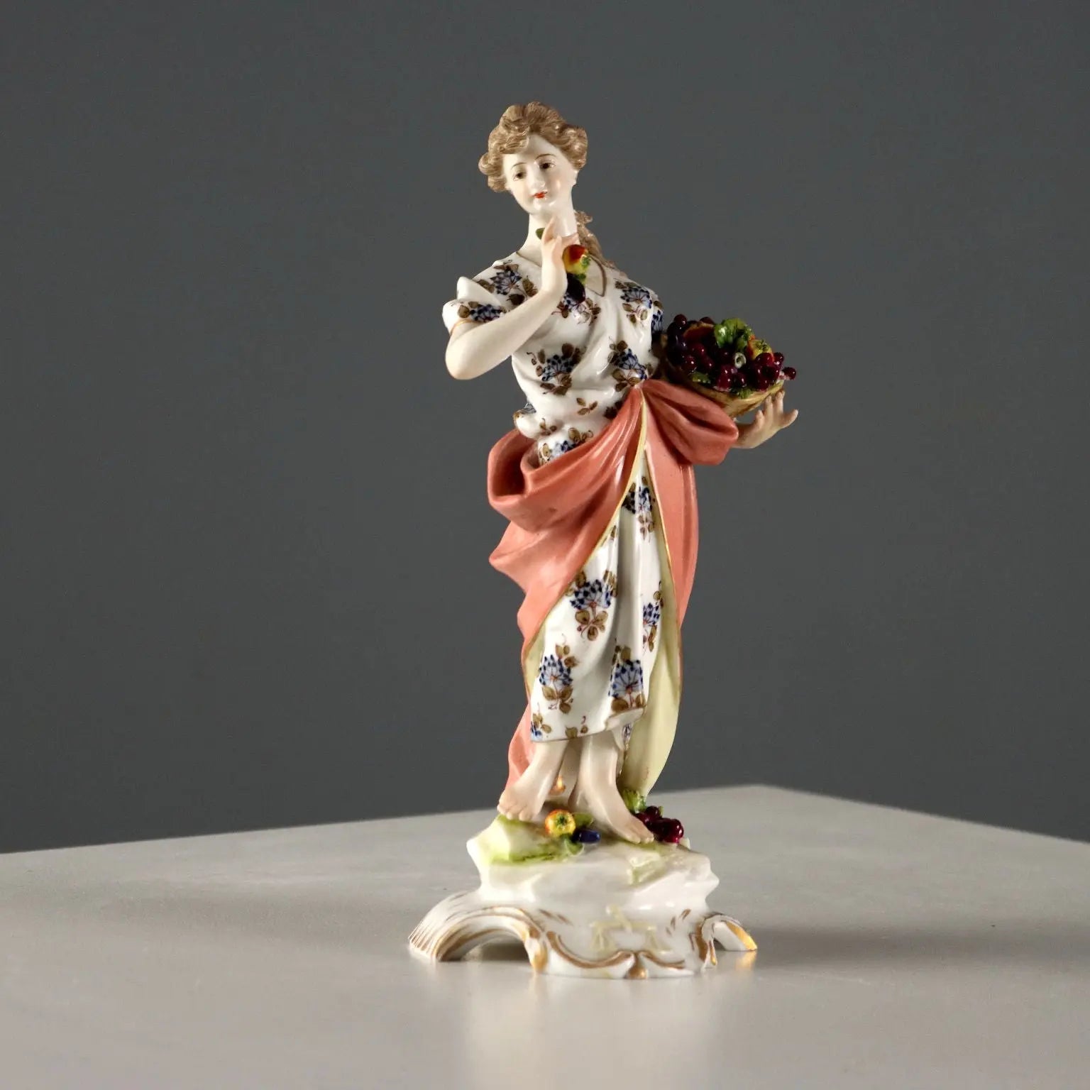 Antique Figurine Ludwigsburg Porcelain Germany XIX Century - Germany, Mid XIX Century | Antiques | Ceramics Products