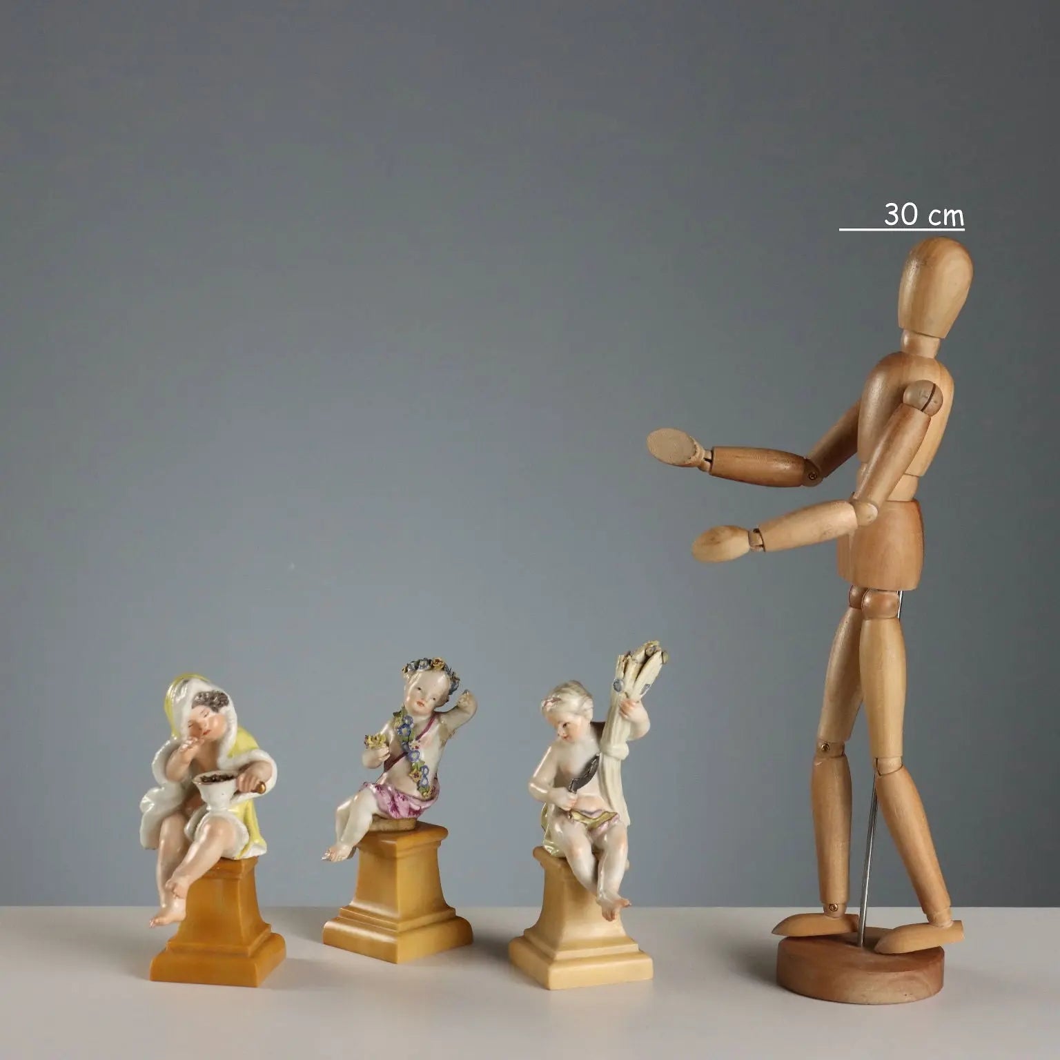 Antique Figurines Porcelain Germany XIX Century