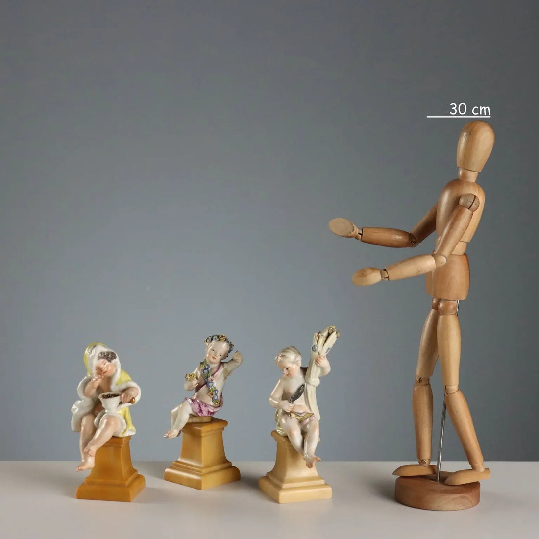 Antique Figurines Porcelain Germany XIX Century