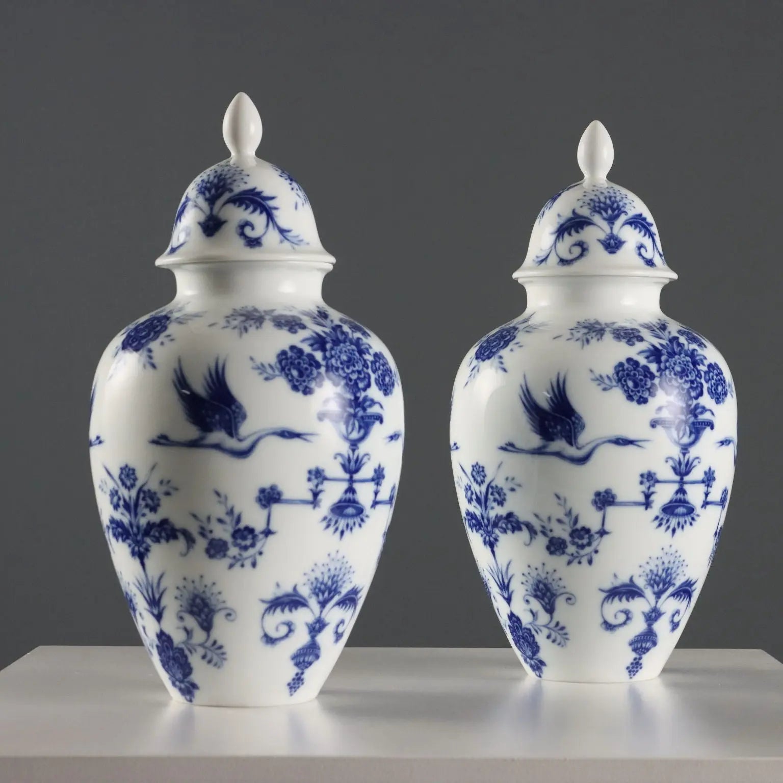 Antique Vases Heinrich Selb Bavaria Porcelain Germany XX Century - Germany, XX Century | Antiques | Ceramics Products