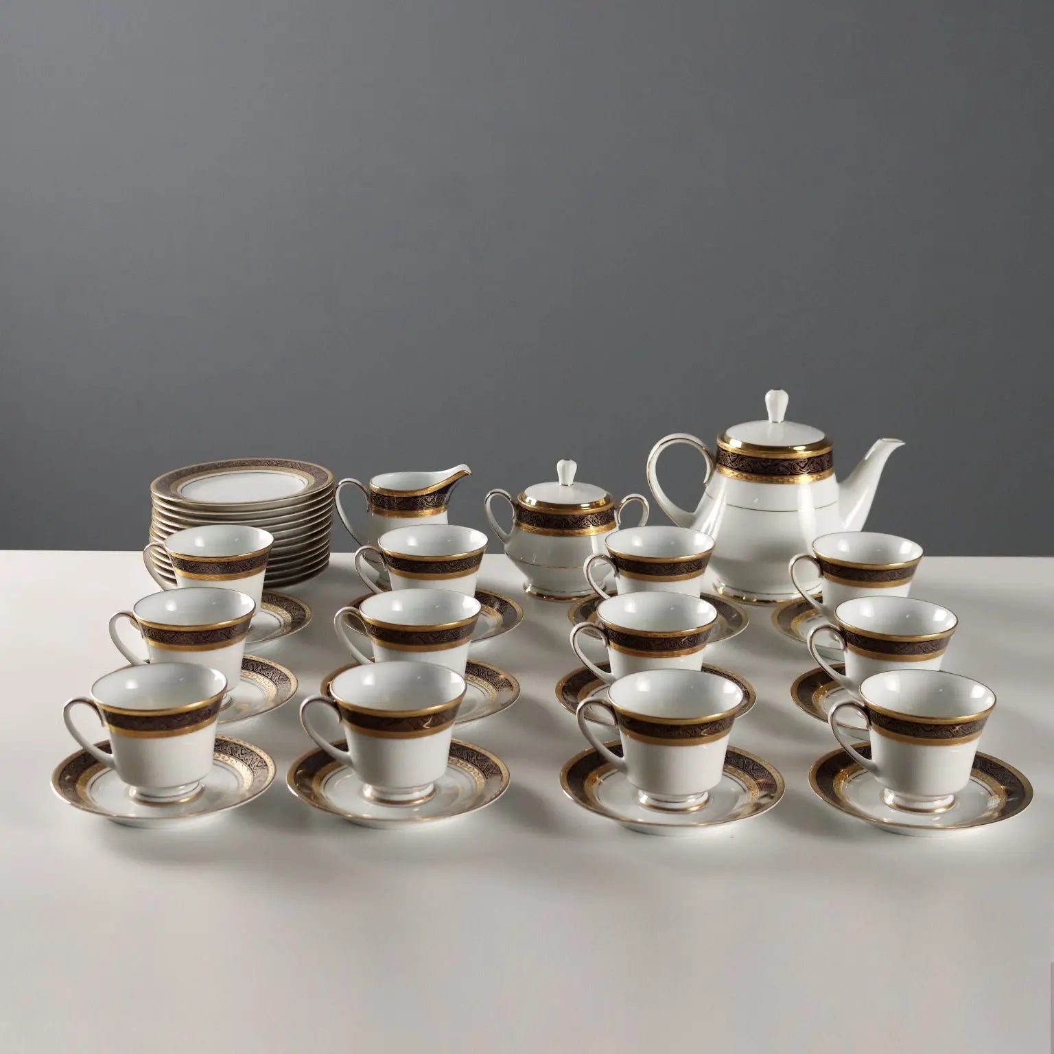 Noritake Cambridge Tea Set 3993 Porcelain Philippines XXI Century - Philippines, XXI Century | Antiques | Ceramics Products