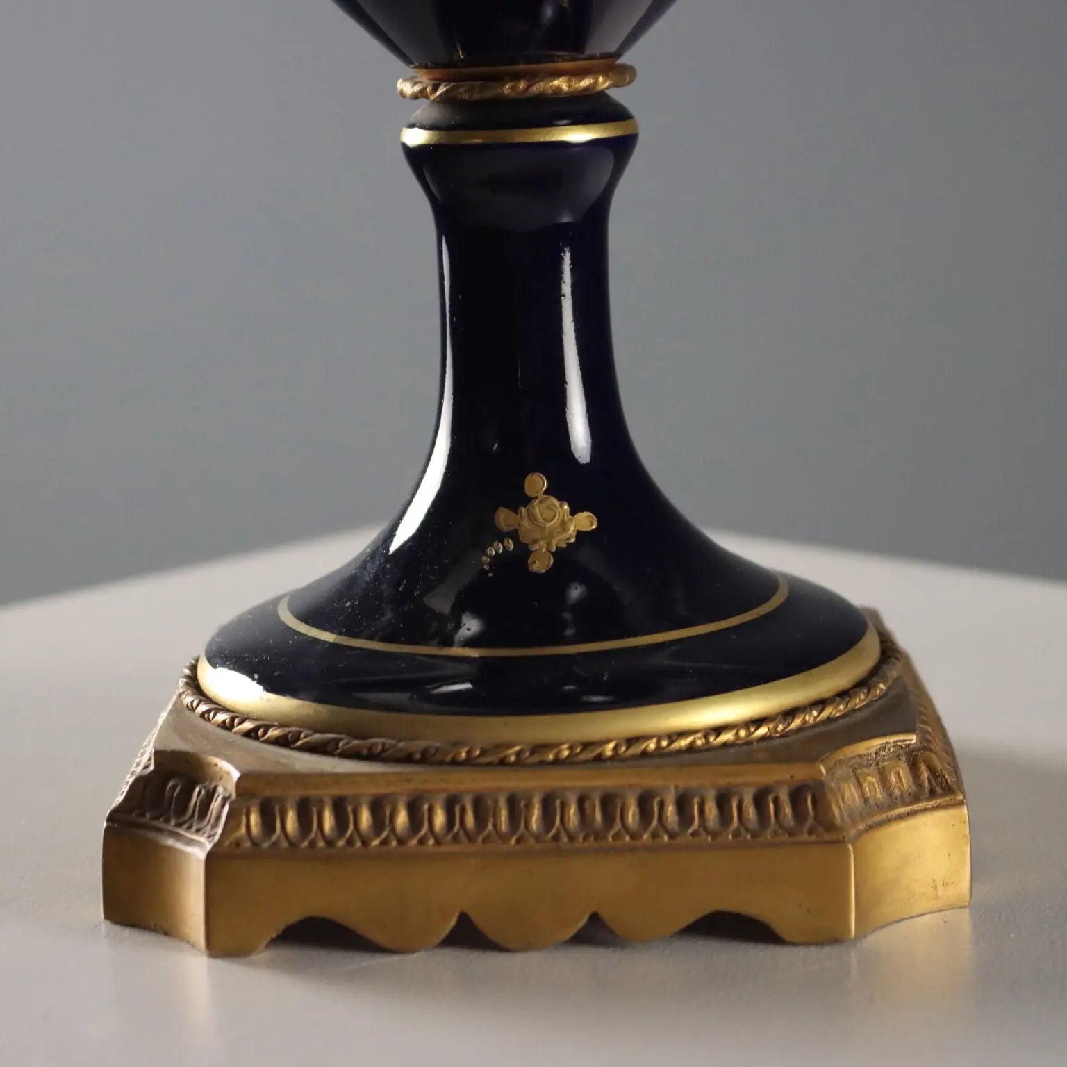Antique Sèvres Porcelain Vase Gold Decorations France XX Century - France, Mid XX Century | Antiques | Ceramics Products