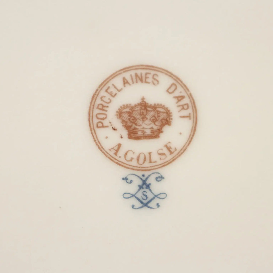 Andrè Golse Limoges Pastry Cake Service France XIX-XX Century