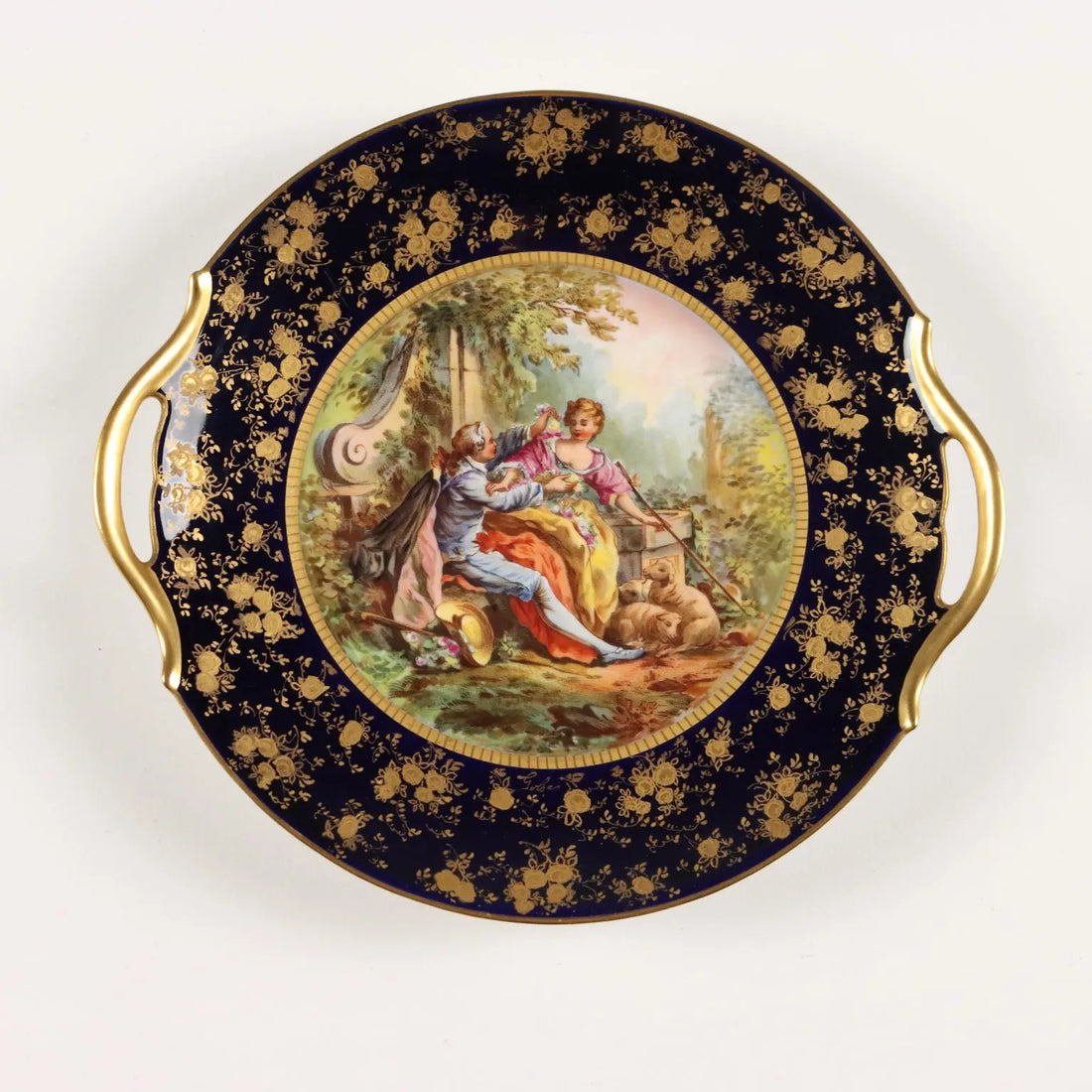 Andrè Golse Limoges Pastry Cake Service France XIX-XX Century