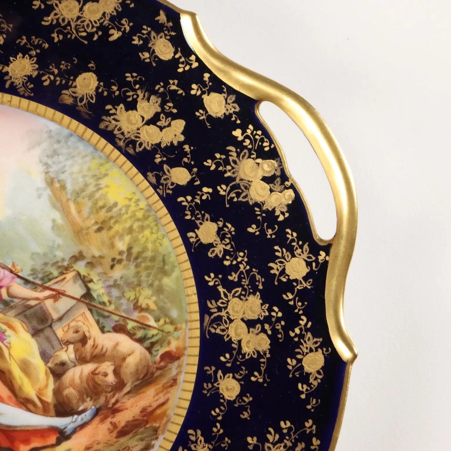 Andrè Golse Limoges Pastry Cake Service France XIX-XX Century