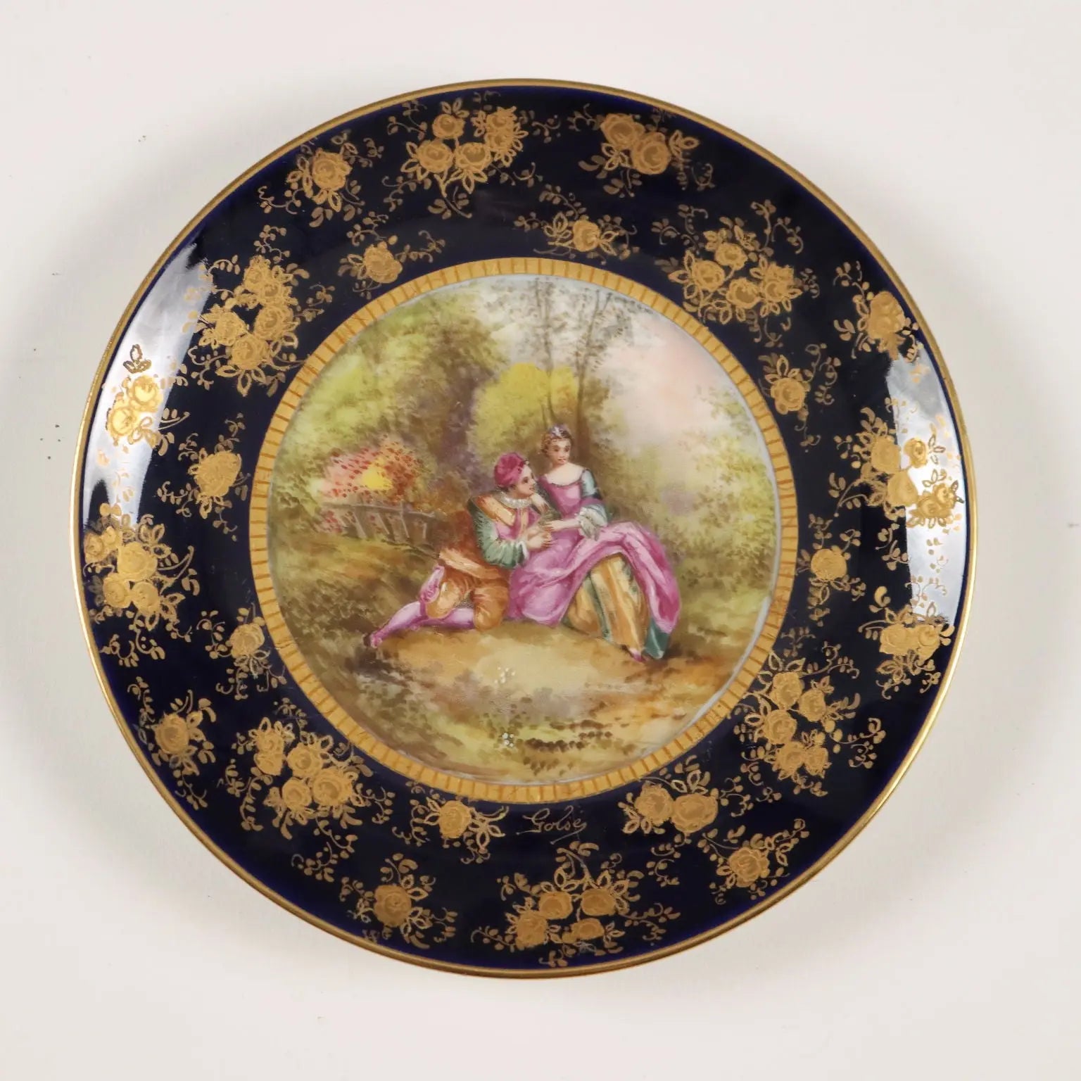 Andrè Golse Limoges Pastry Cake Service France XIX-XX Century