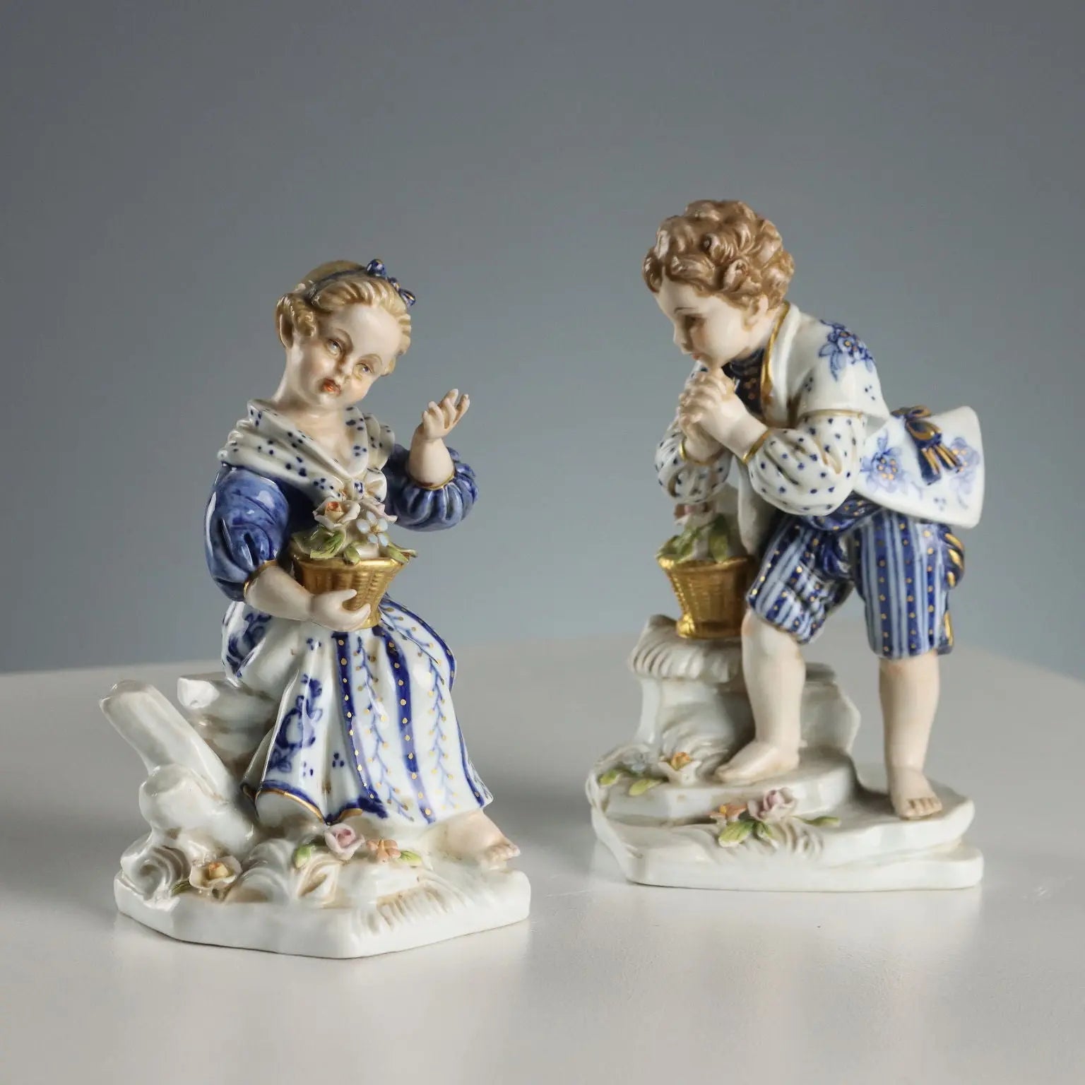 Antique Figurines Capodimonte Porcelain Italy XX Century - Italy, Early XX Century | Antiques | Ceramics Products
