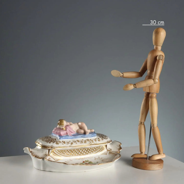 Antique Inkwell Porcelain of Paris France XIX Century - France, Second Half XIX Century | Antiques | Ceramics Products