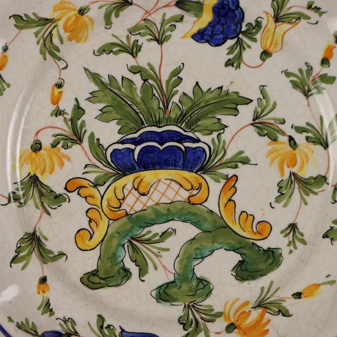 Antique Plates Majolica Nove Bassano Italy XX Century