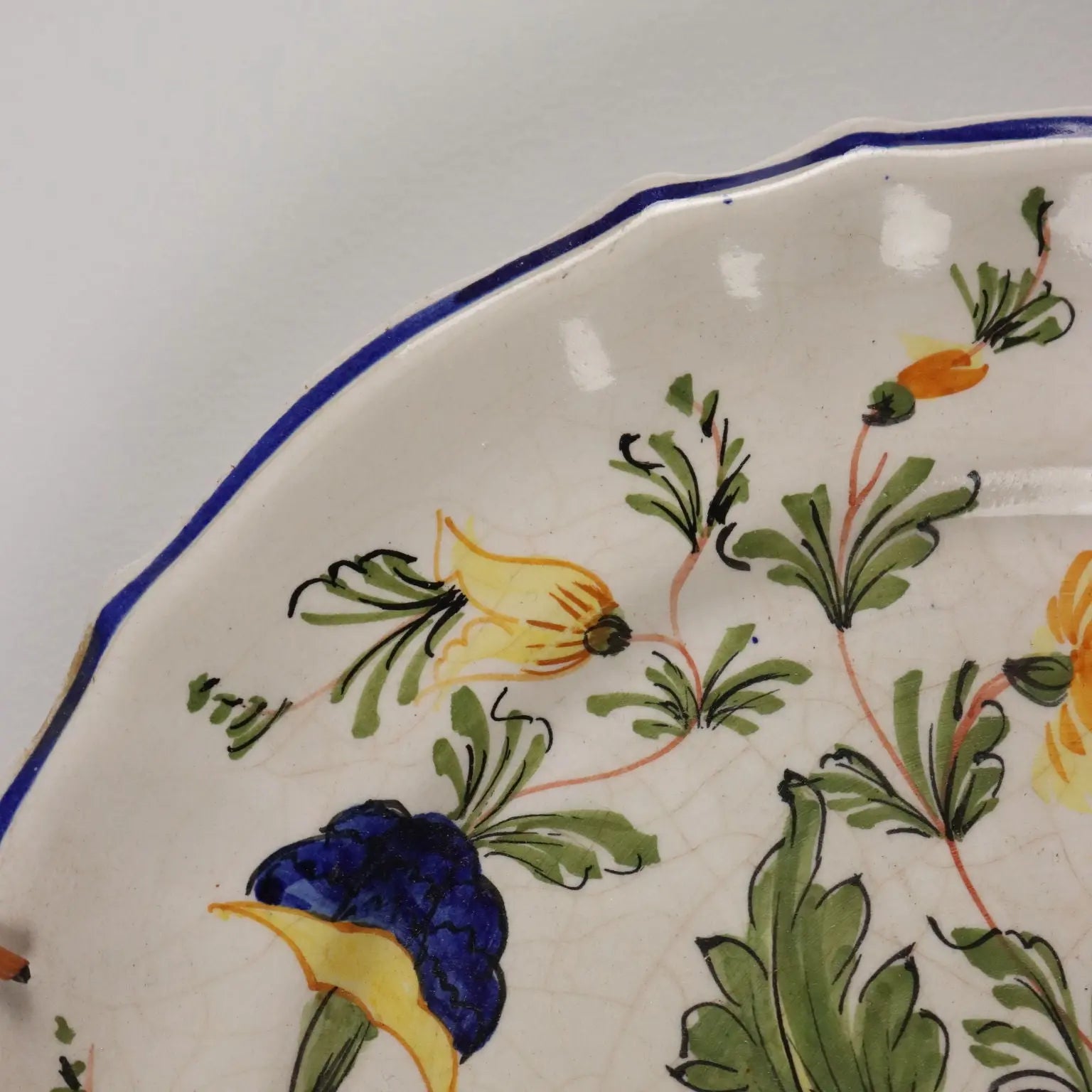 Antique Plates Majolica Nove Bassano Italy XX Century
