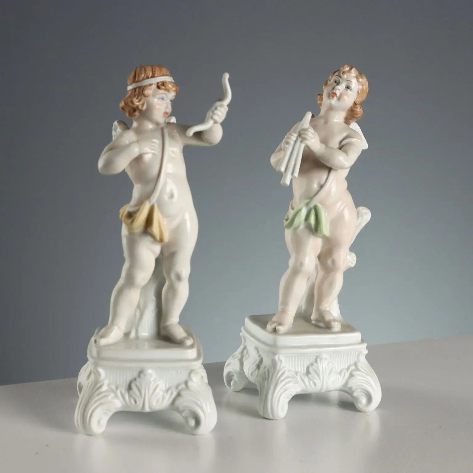 Vintage Capodimonte's Porcelain Figurines Italy XX Century - Italy, Mid XX Century | Antiques | Ceramics Products