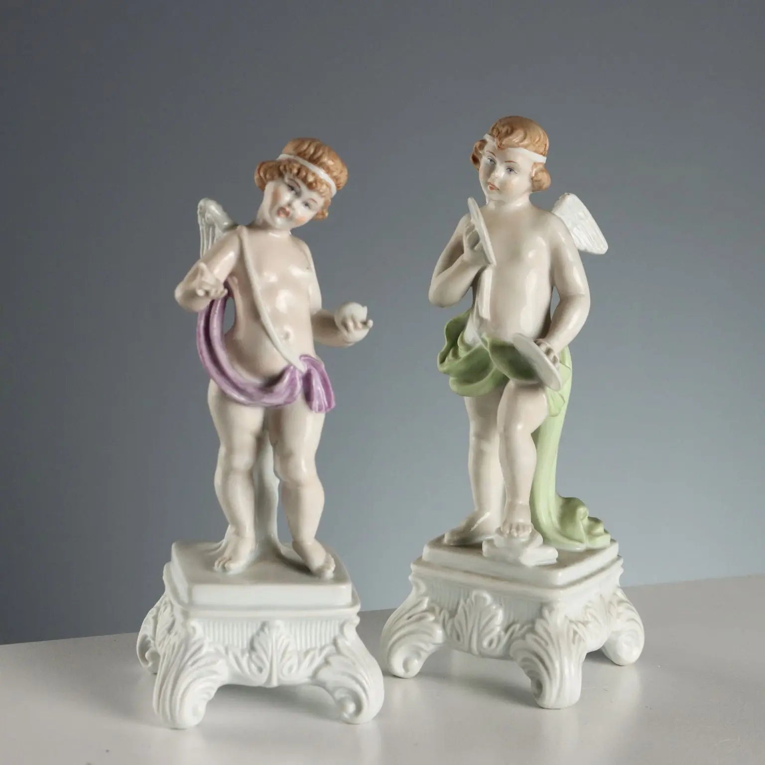 Vintage Capodimonte's Porcelain Figurines Italy XX Century - Italy, Mid XX Century | Antiques | Ceramics Products