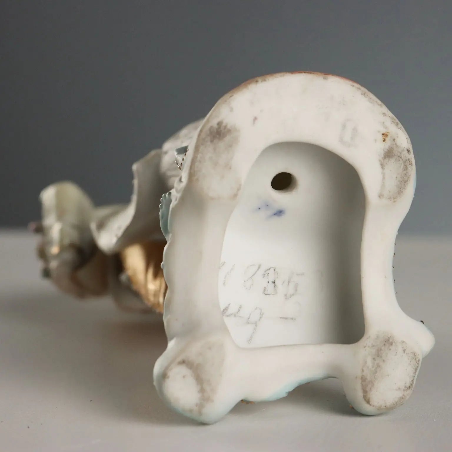 Antique Biscuit Porcelain Figurine France XIX Century