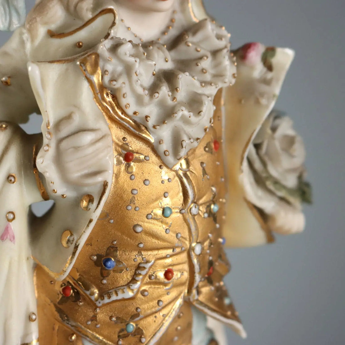 Antique Biscuit Porcelain Figurine France XIX Century
