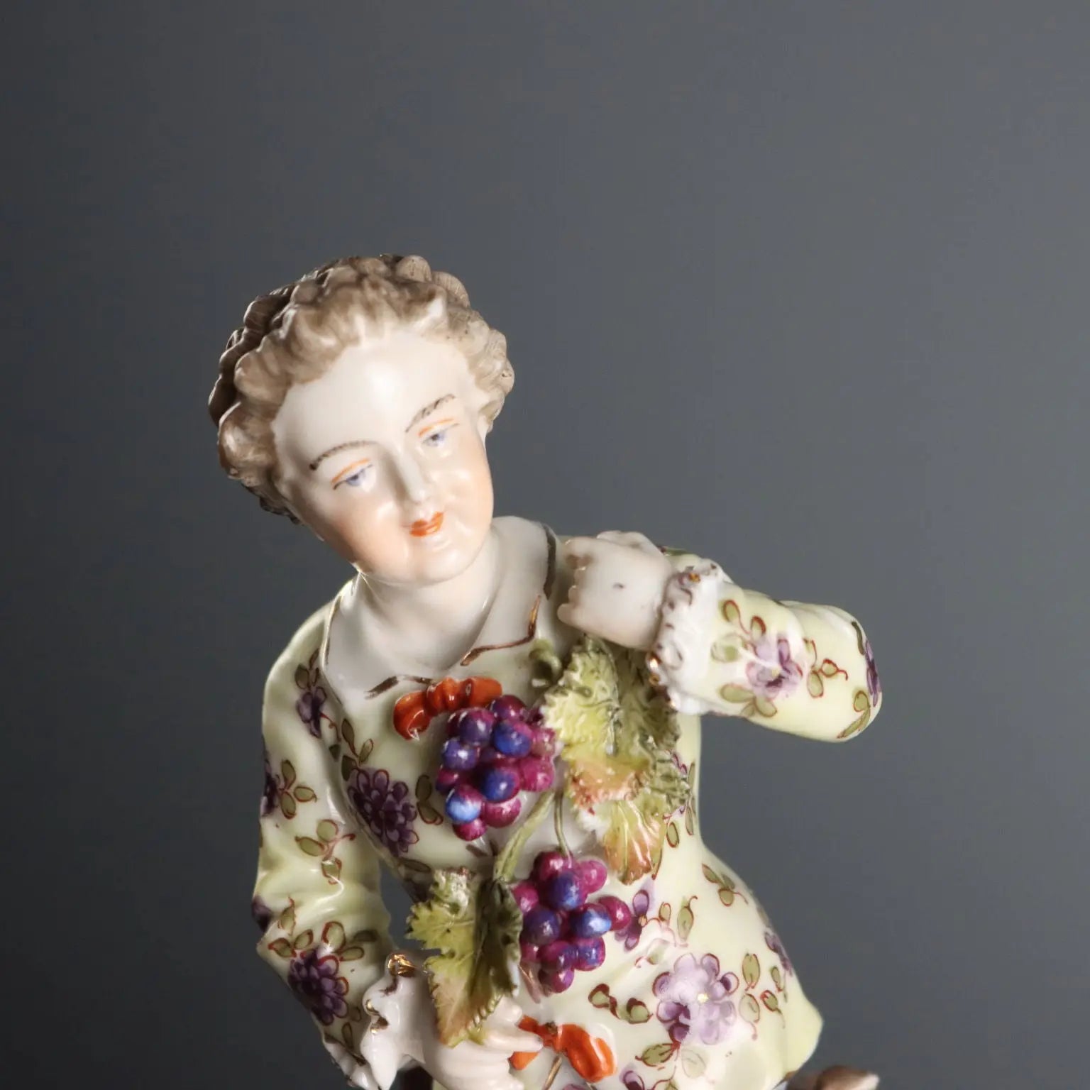 German Porcelain Figurine Volkstedter Manufactory Germany 1896