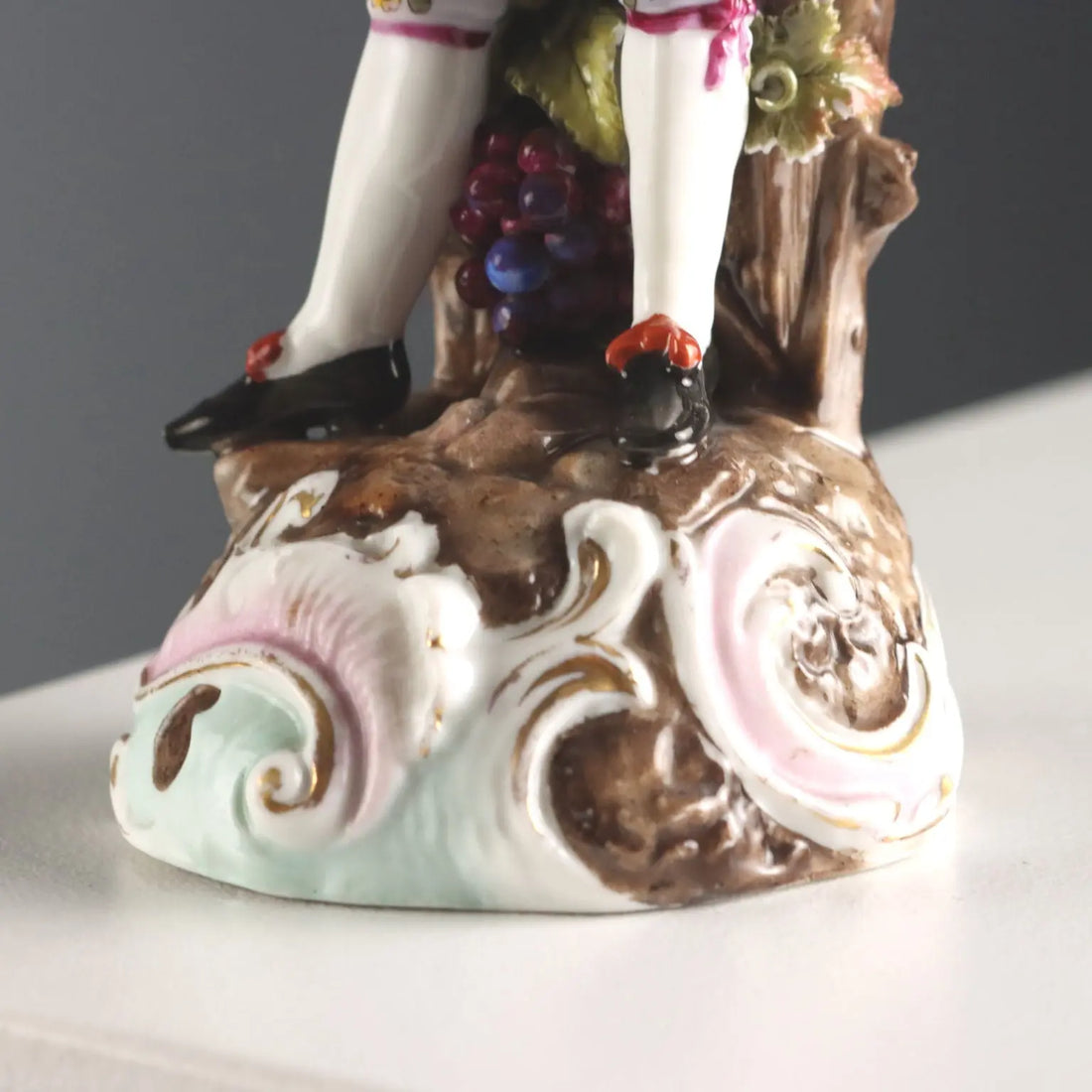 German Porcelain Figurine Volkstedter Manufactory Germany 1896