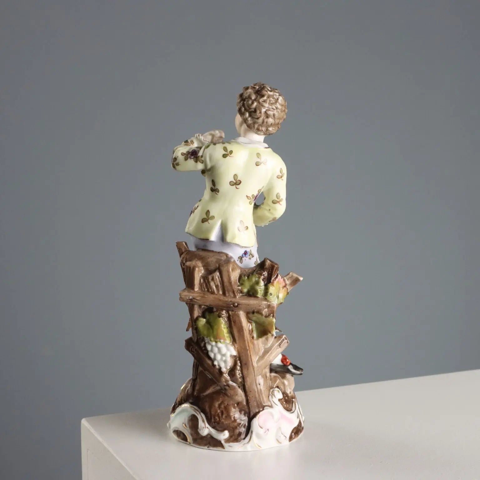 German Porcelain Figurine Volkstedter Manufactory Germany 1896