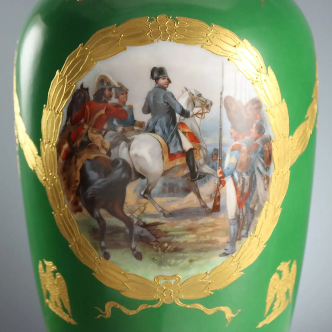Antique Vase Napoleon III Porcelain France Late XIX Century