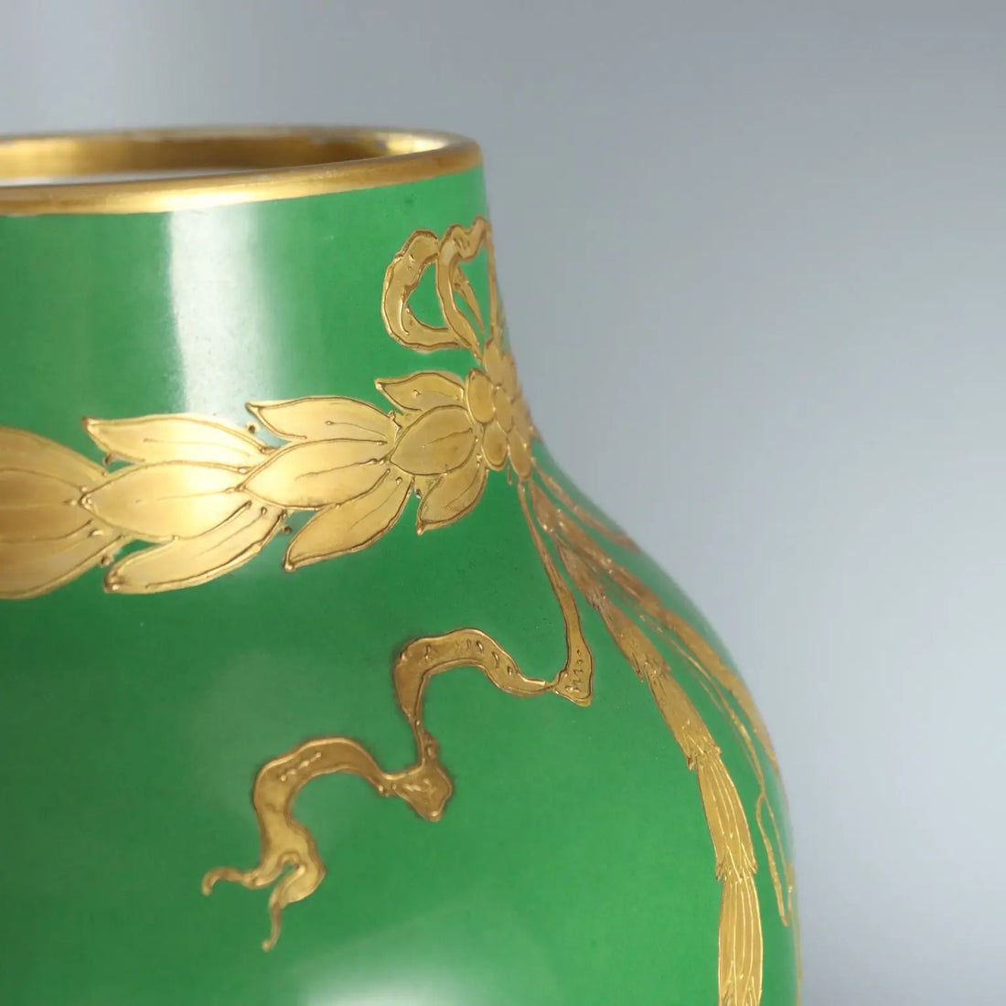 Antique Vase Napoleon III Porcelain France Late XIX Century