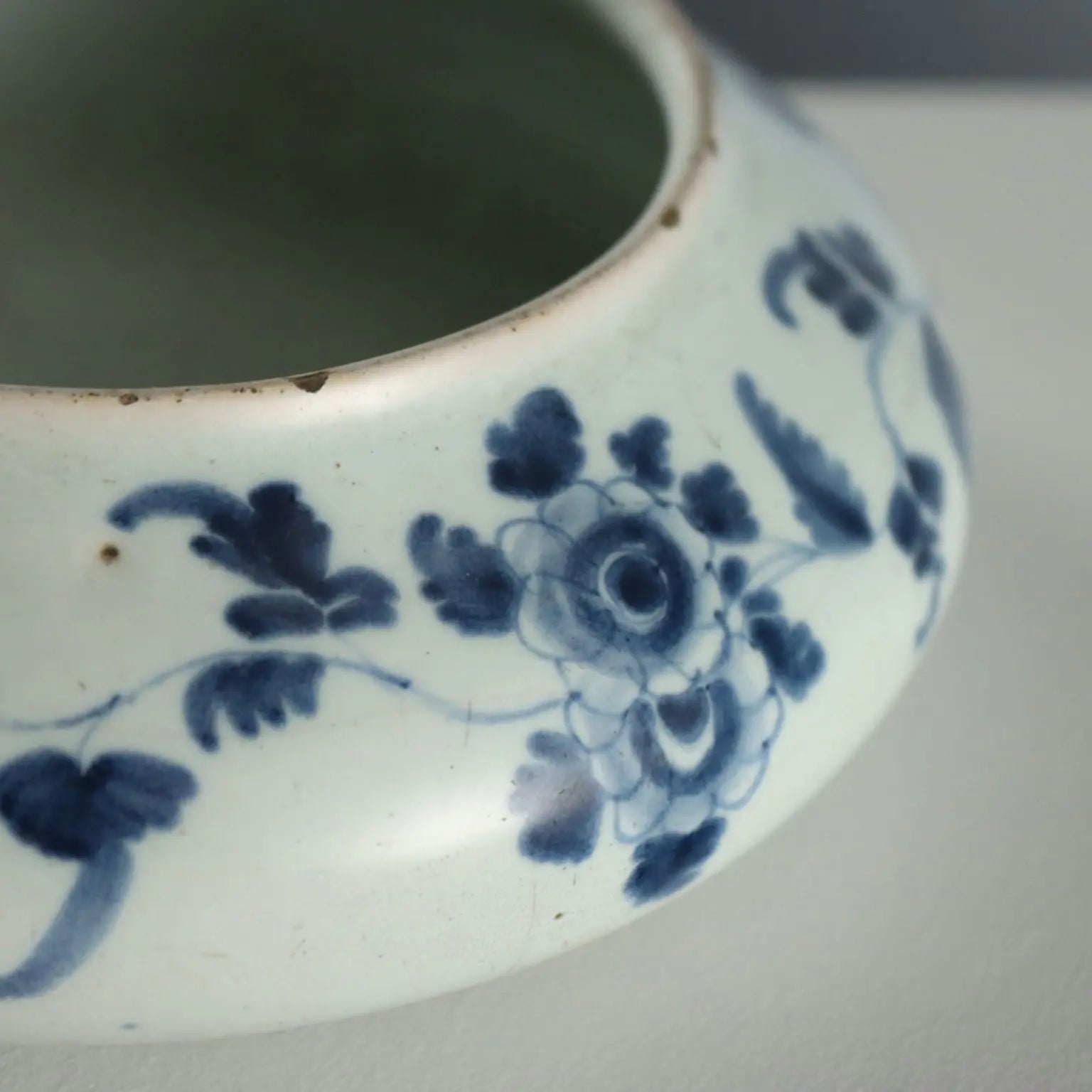 Antique Bowl Majolica Ligurian Manufacture XVIII Century