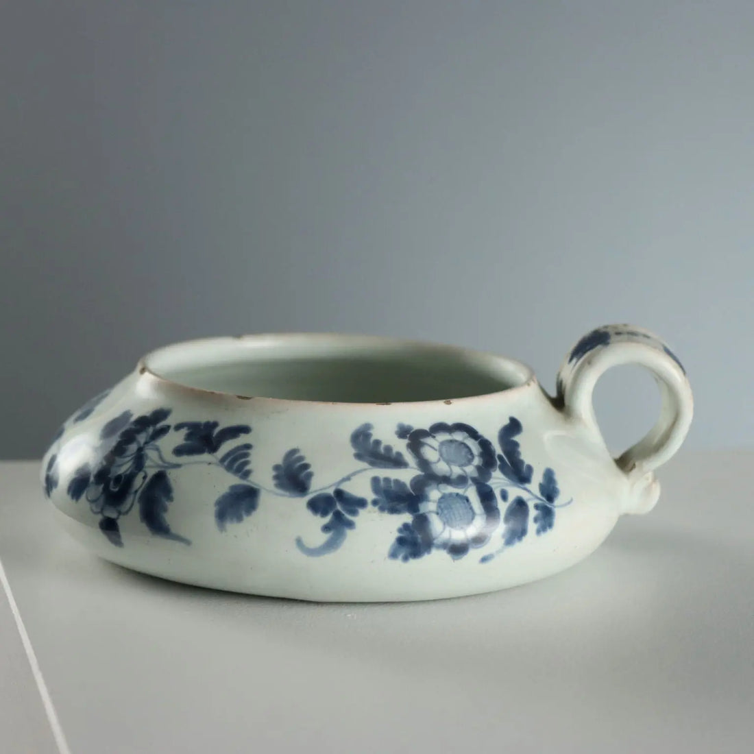 Antique Bowl Majolica Ligurian Manufacture XVIII Century