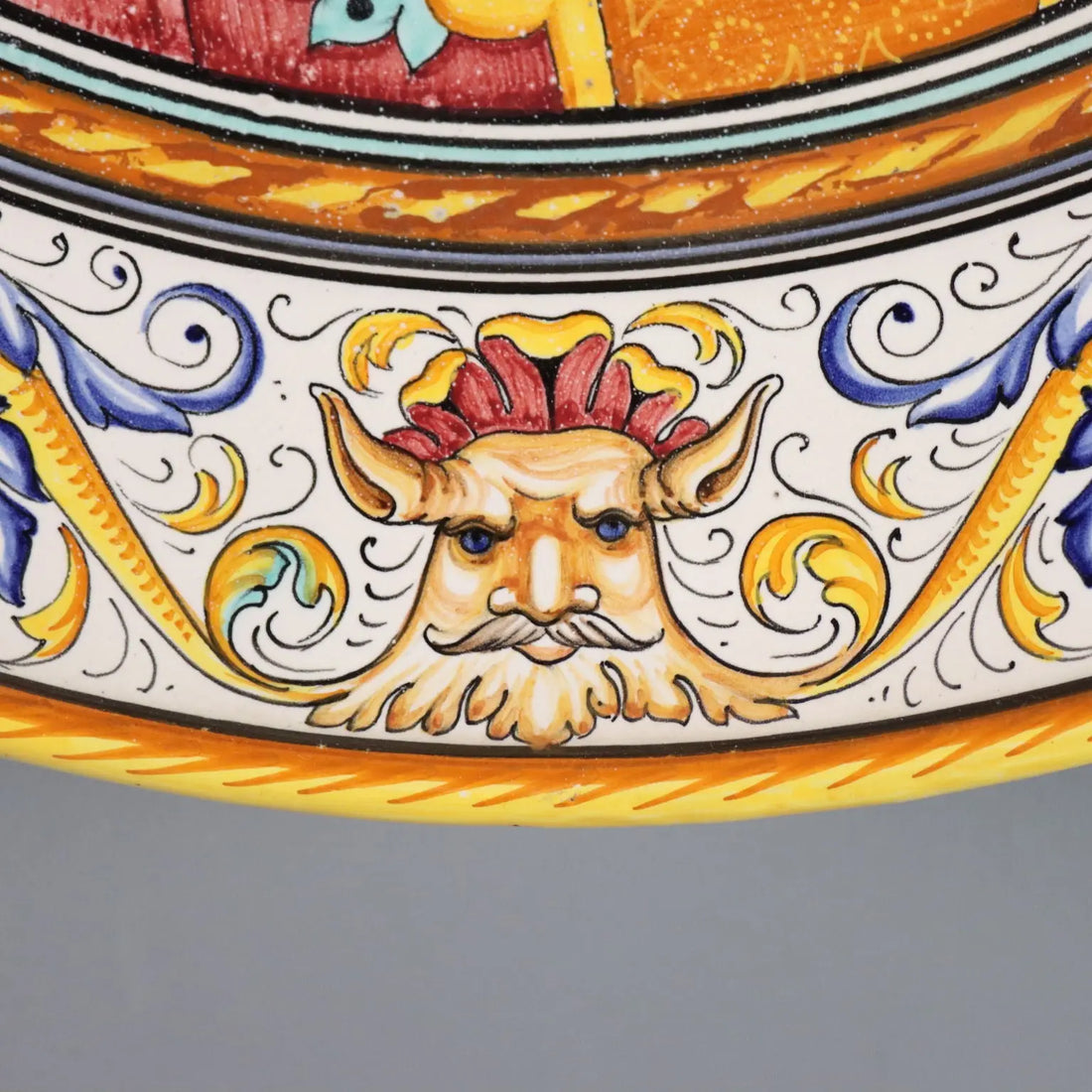 Vintage Plate Deruta Majolica F.lli Mari XX Century