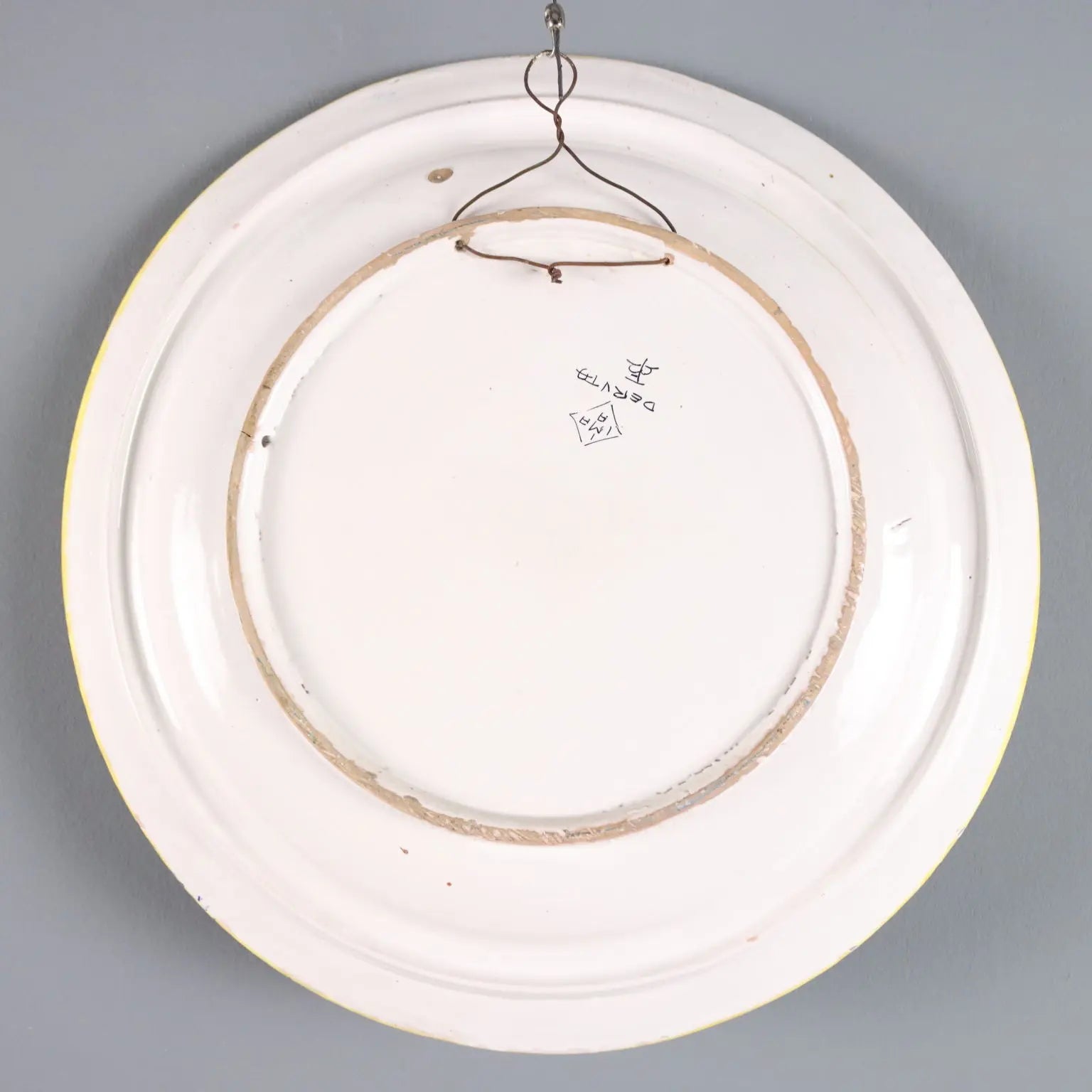 Vintage Plate Deruta Majolica F.lli Mari XX Century