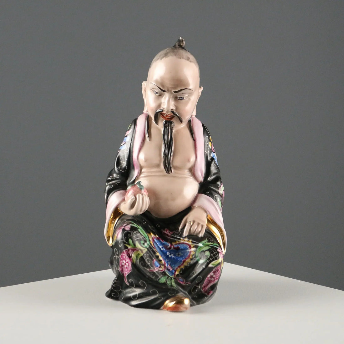 Antique Figurine G. Tripi Hand-Decorated Signed XX Century