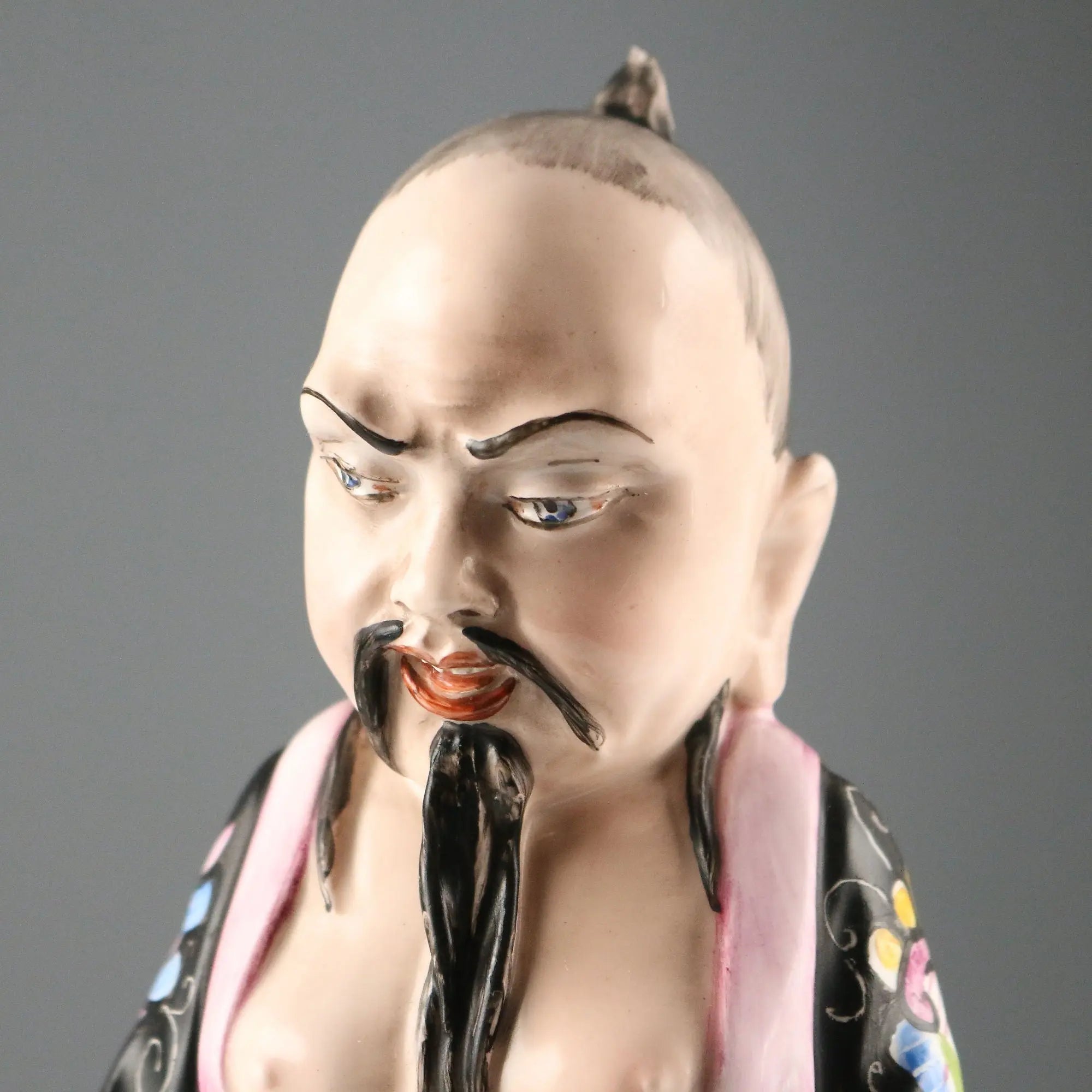 Antique Figurine G. Tripi Hand-Decorated Signed XX Century