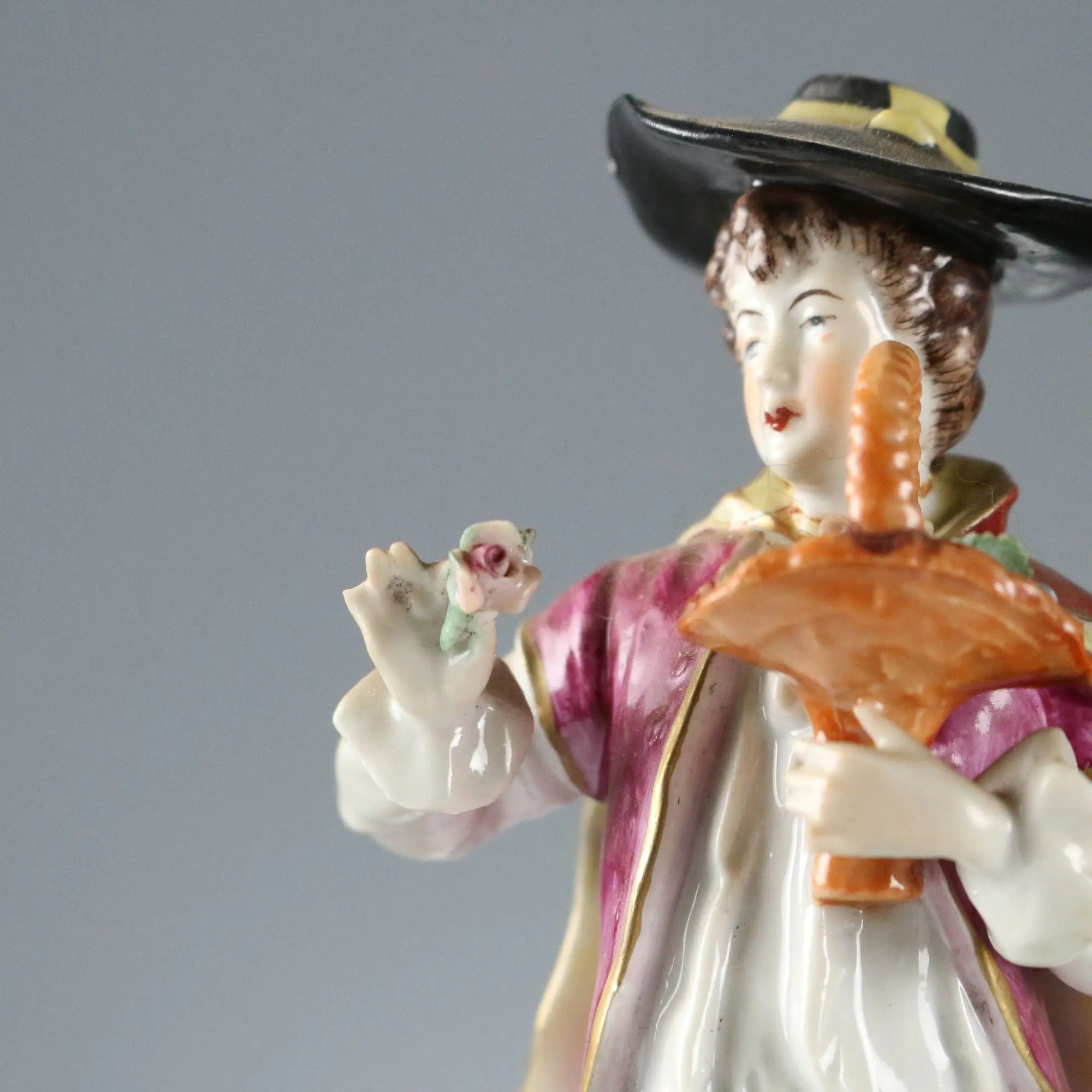 Antique Rudolstadt Figurines Porcelain Germany XX Century