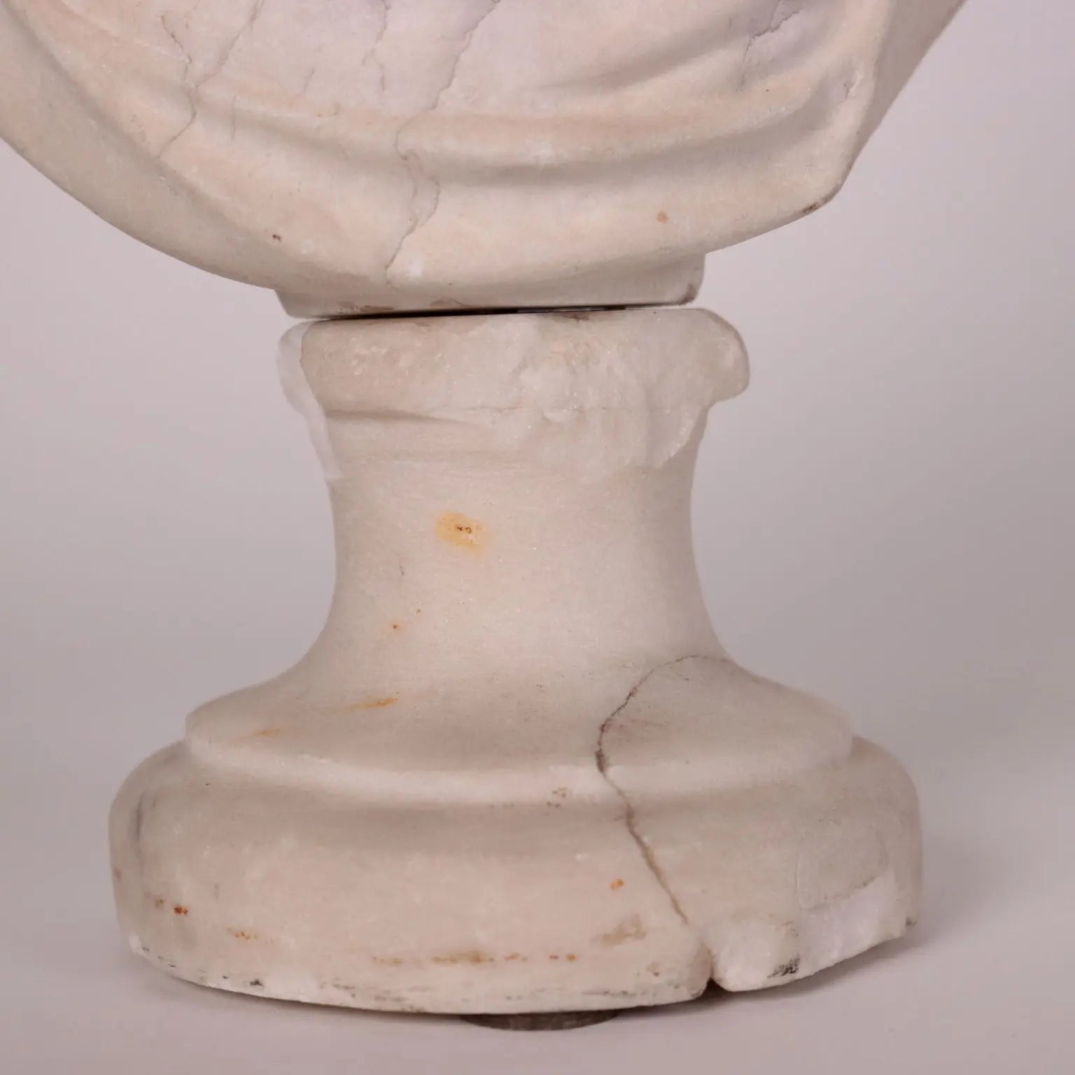 Antique Bust of Elderly Woman Marble Padua Italy XVIII Century - Padua Second Half XVIII Century | Antiques | Fancy Goods