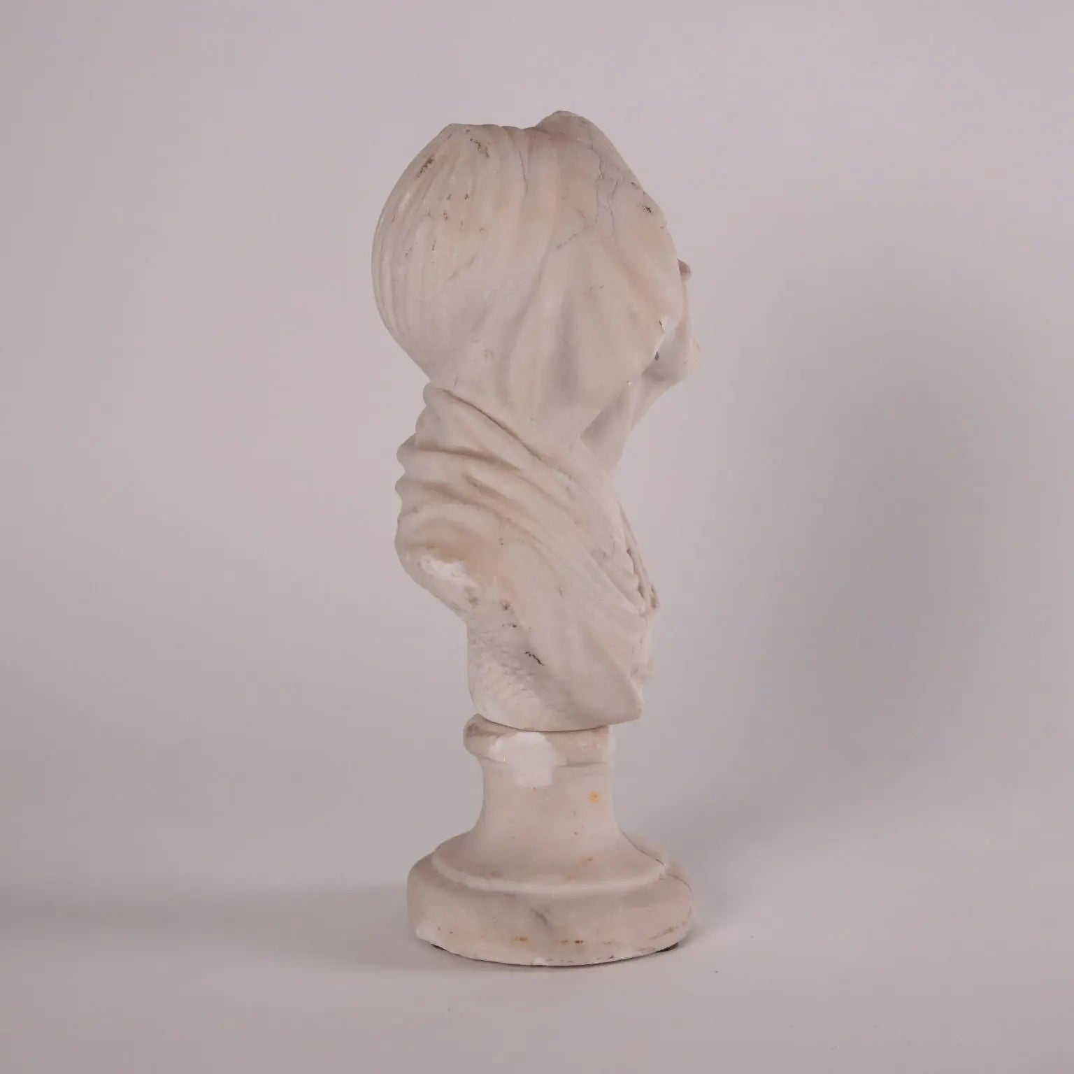 Antique Bust of Elderly Woman Marble Padua Italy XVIII Century - Padua Second Half XVIII Century | Antiques | Fancy Goods
