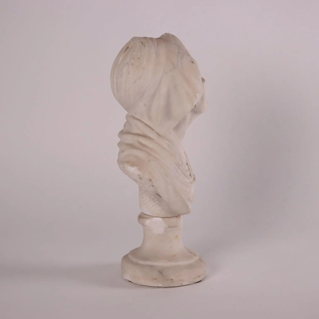 Antique Bust of Elderly Woman Marble Padua Italy XVIII Century - Padua Second Half XVIII Century | Antiques | Fancy Goods