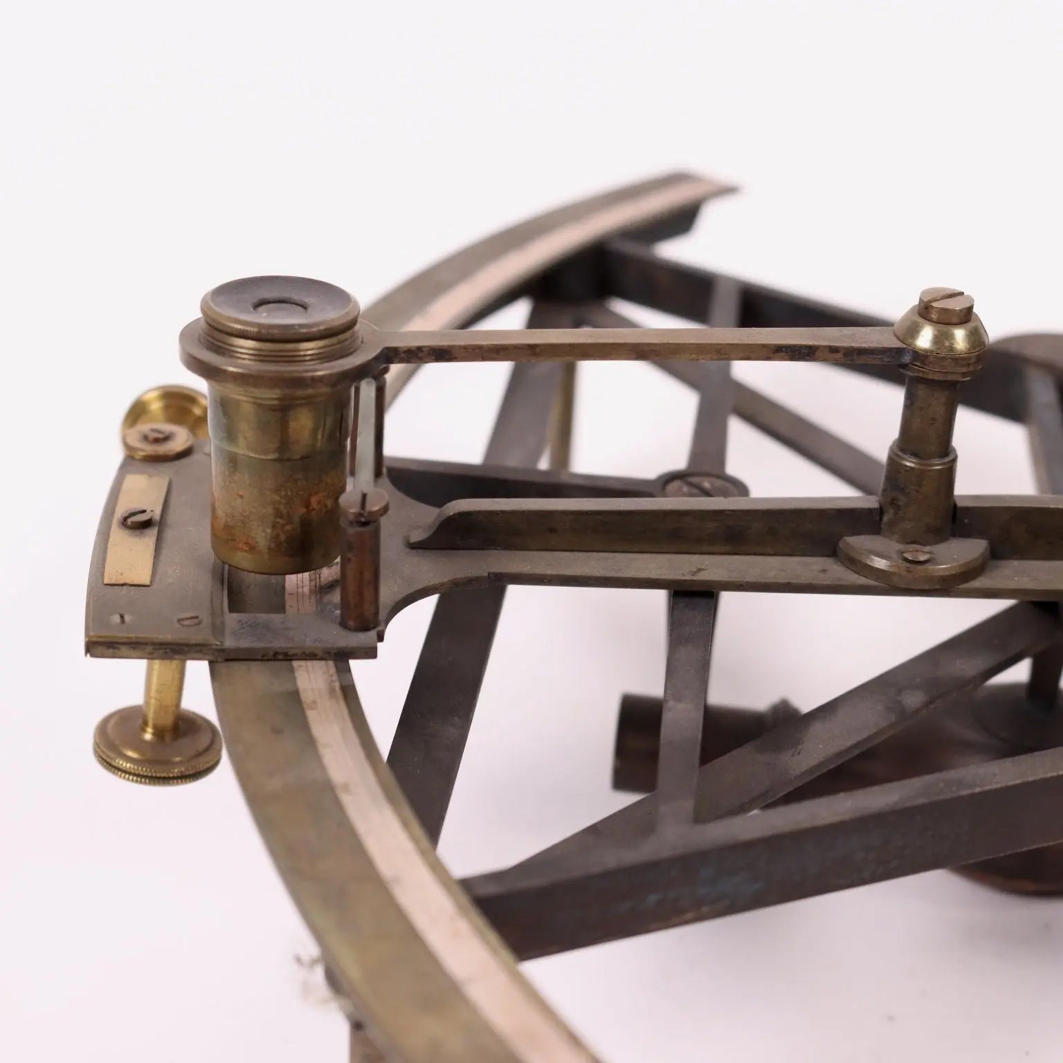 Brass and Mahogany Sextant England 19th Century | Antiques | Fancy Goods