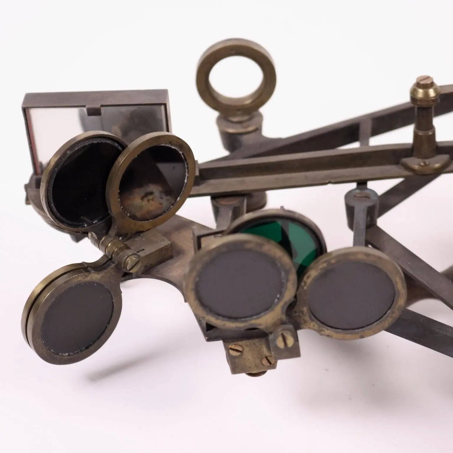 Brass and Mahogany Sextant England 19th Century | Antiques | Fancy Goods