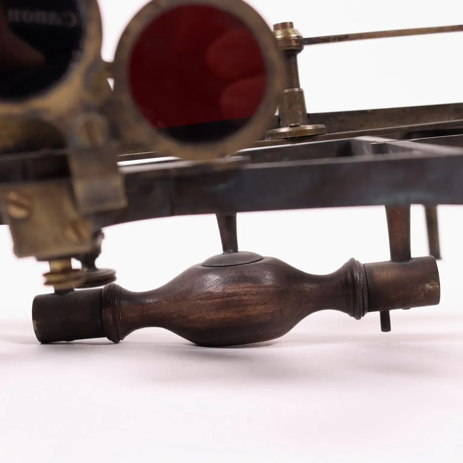Brass and Mahogany Sextant England 19th Century | Antiques | Fancy Goods