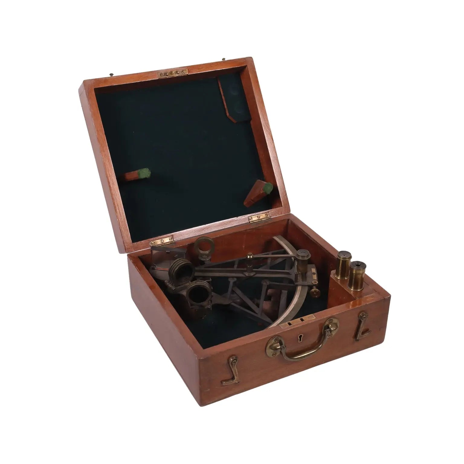 Brass and Mahogany Sextant England 19th Century | Antiques | Fancy Goods