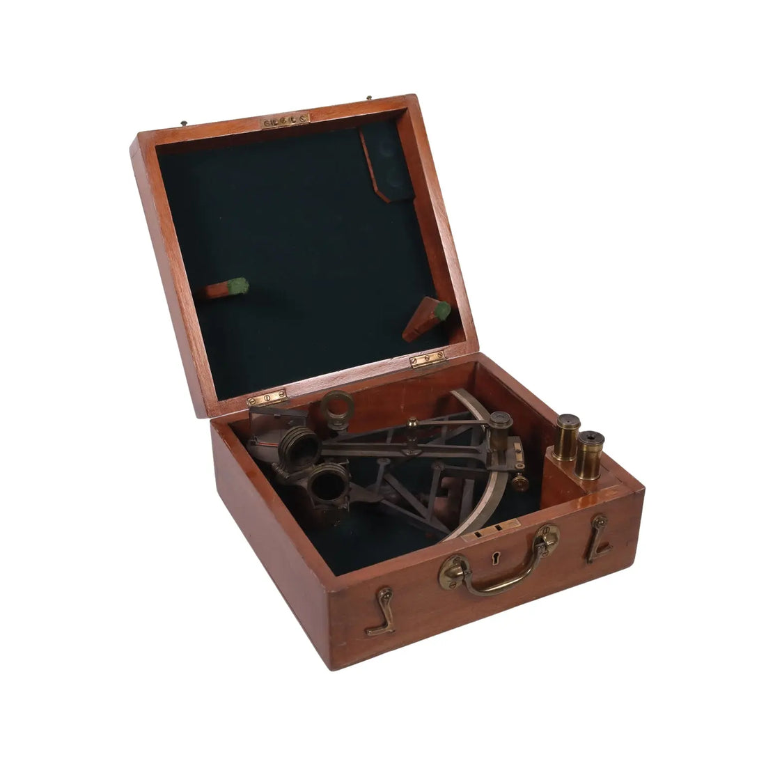 Brass and Mahogany Sextant England 19th Century | Antiques | Fancy Goods