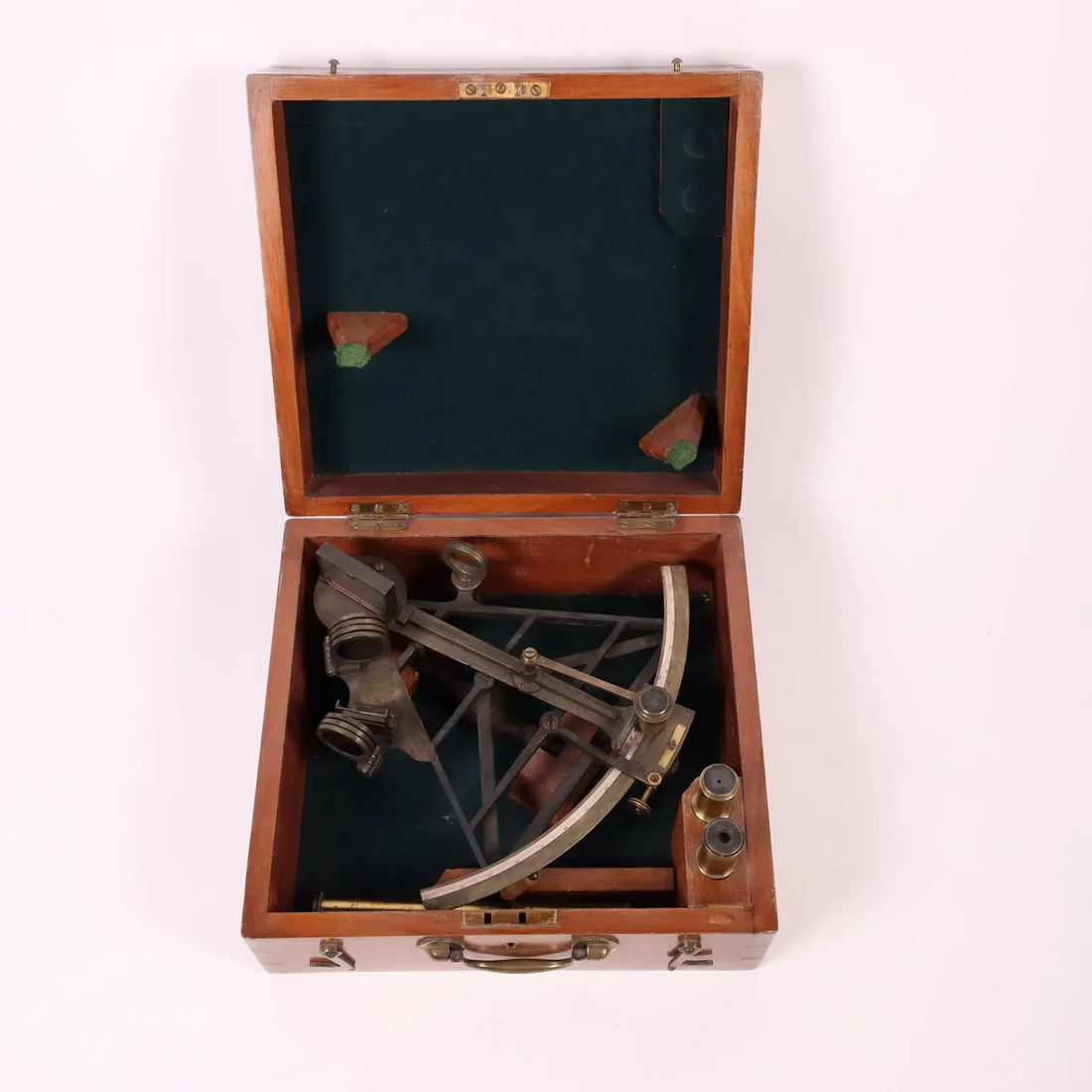 Brass and Mahogany Sextant England 19th Century | Antiques | Fancy Goods